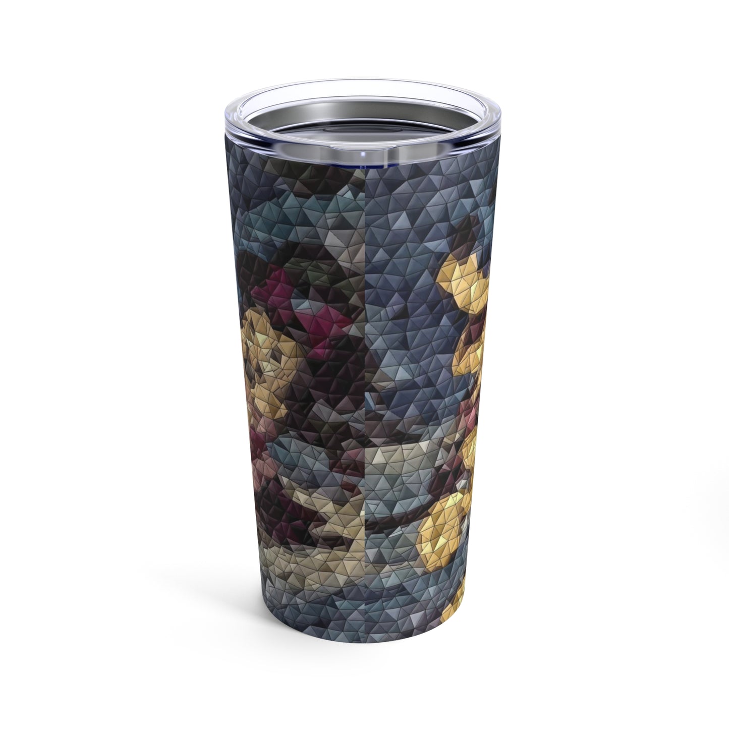 Tumbler 20oz ... Mickey_N_Minnie Mouse & Pluto ... "A Winter Sleigh Ride" ... Original Works. Winter 2023 ...