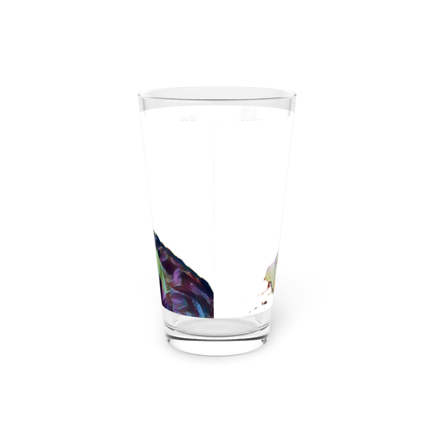 Pint Glass, 16oz ... Ozzy-Hippensteel ... "Don't Cry Now ... Dry-Your-Eyes ... On-The-Wind". Original Works. May 2023.