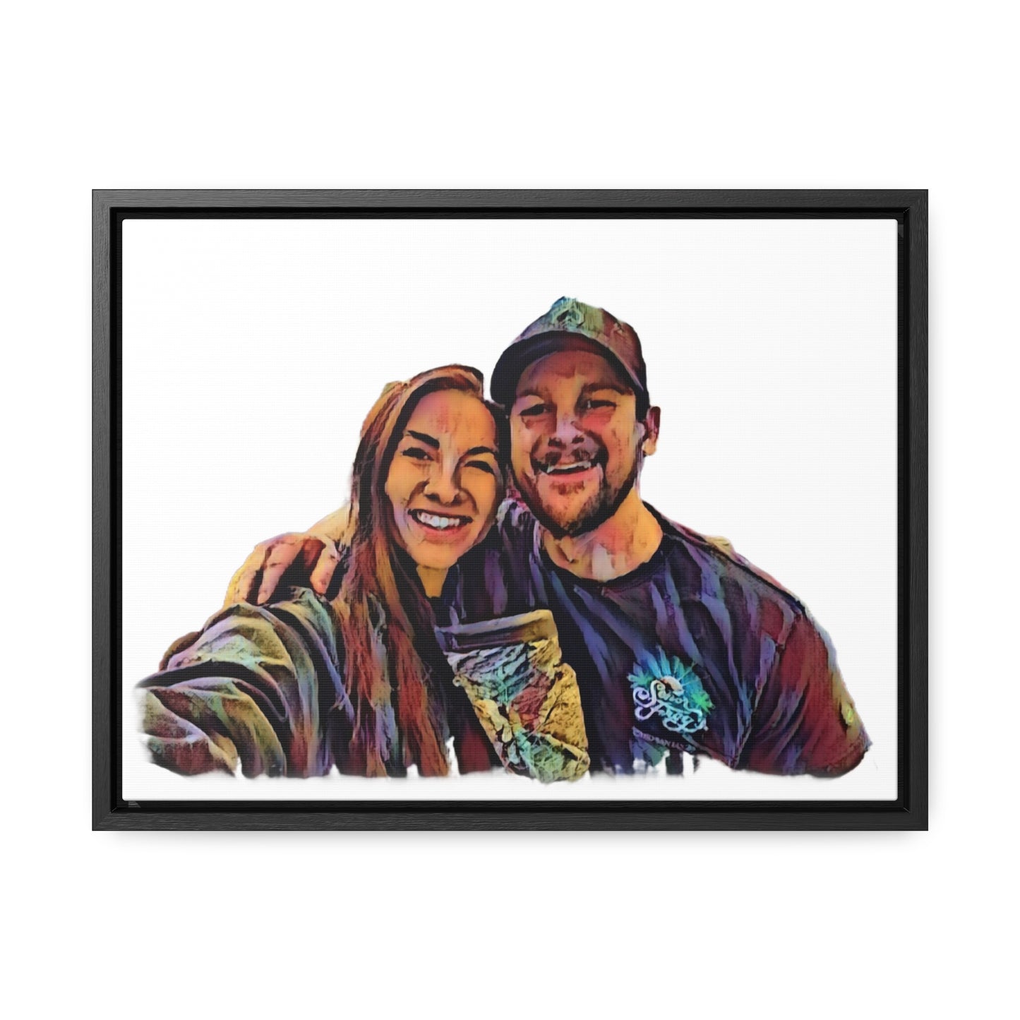 Gallery Canvas Wraps, Horizontal Frame ... "The Best Of Friends" ... Original Works ... December 2023 ... Central Idaho, USA.