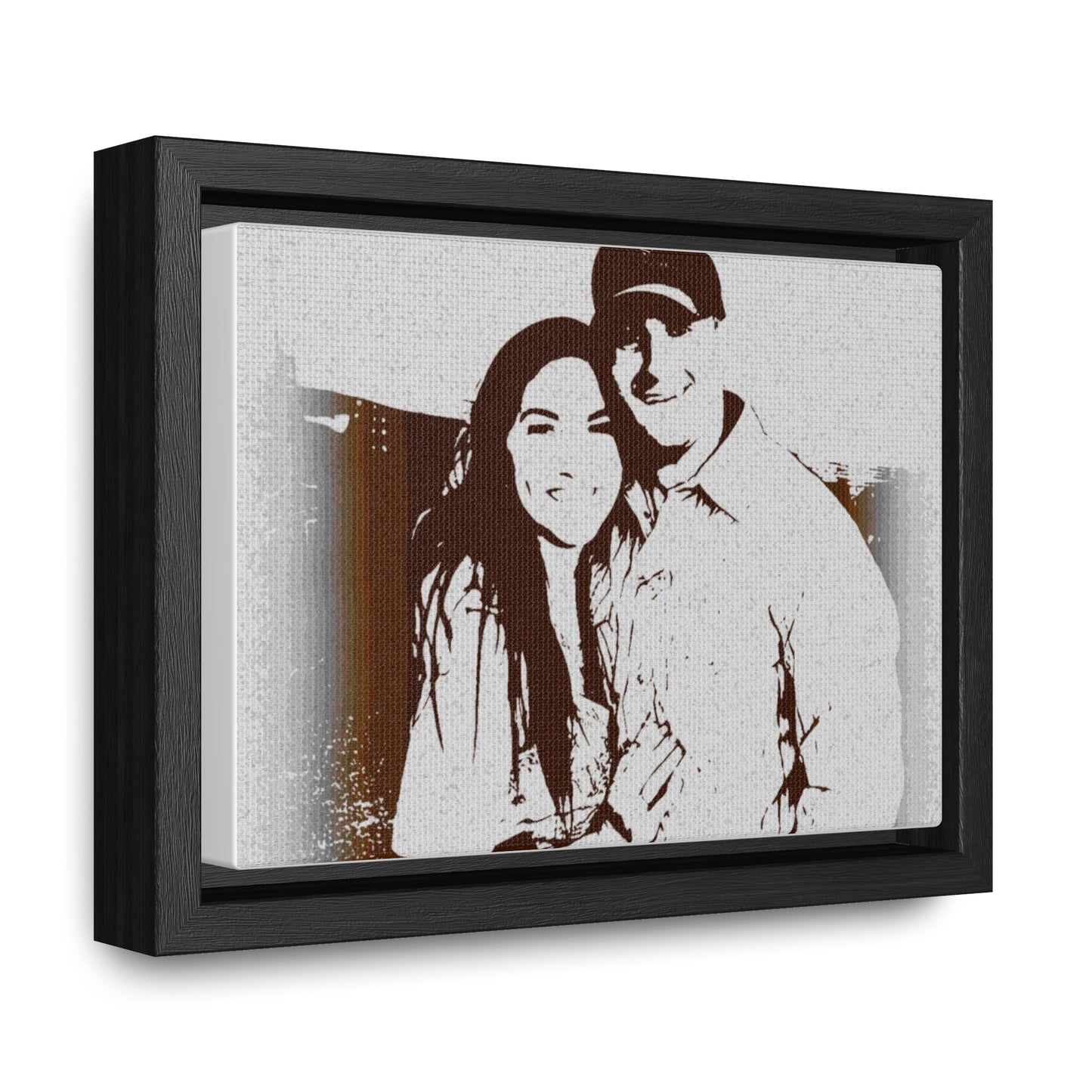 Gallery Canvas Wraps, Horizontal Frame ... "The Best Of Friends" ... Original Works ... December 2023 ... Central Idaho, USA.