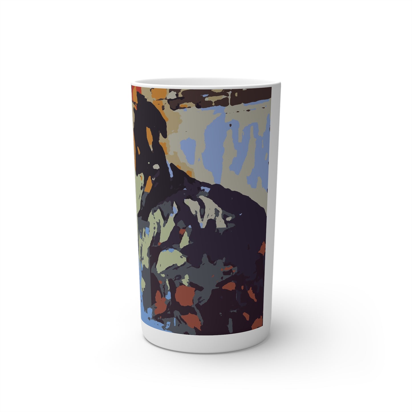 Conical Coffee Mugs (3oz, 8oz, 12oz) ... Ozzie-Hippensteel ... "Don't Cry Now ... Dry-Your_Eyes ... On The Wind". Oriignal Works. May 2023.