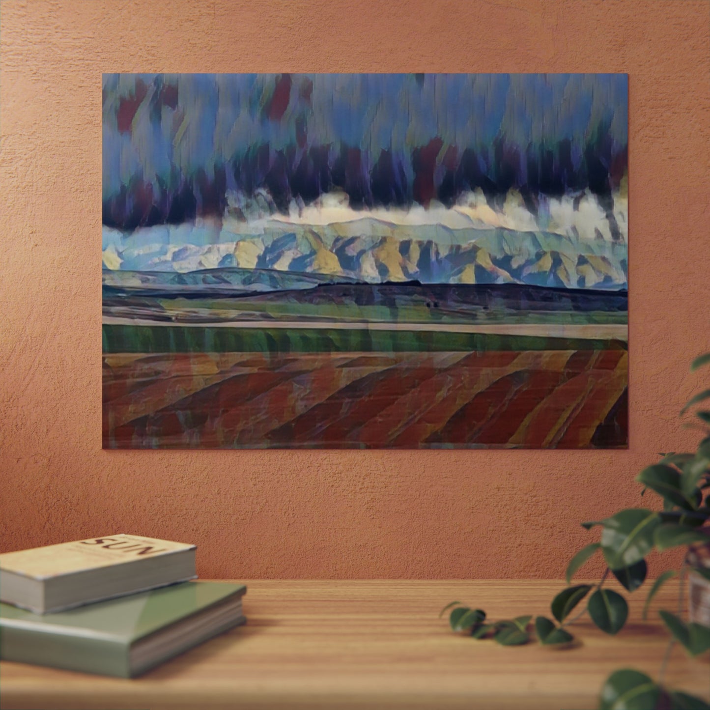 Aluminum Composite Panels ... On-The-Prairie .. "The Storm Is Brewing" ... Central Idaho: November 2023 ... Original Works ...