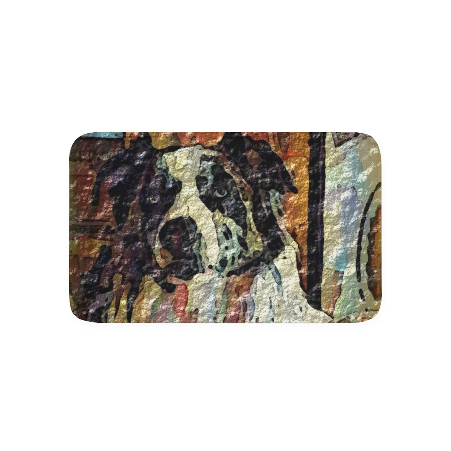 Memory Foam Bath Mat ... Ozzy-Hippensteel ... "Don't Cry Now ... Dry-Your-Eyes ... On-The-Wind". Original Works. May 2023.