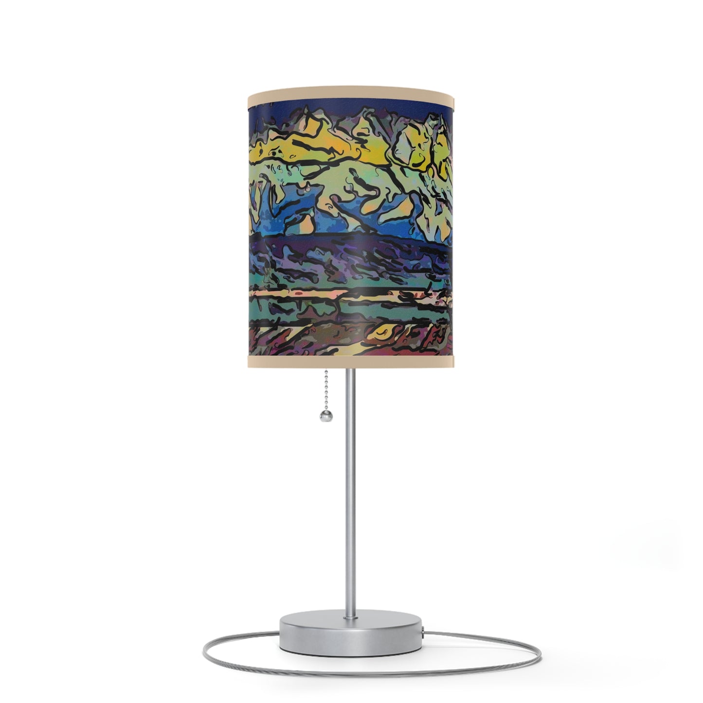 Lamp on a Stand, US|CA plug ...  On-The-Prairie .. "The Storm Is Brewing" ... Central Idaho: November 2023 ... Original Works ...