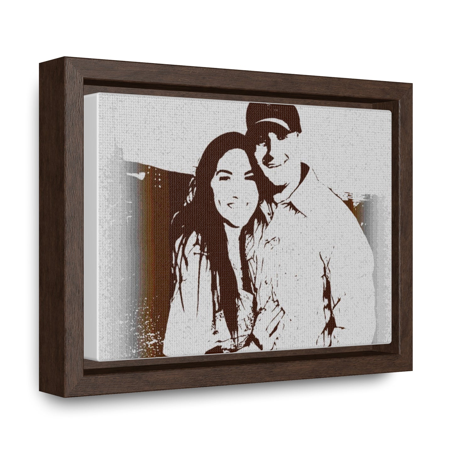 Gallery Canvas Wraps, Horizontal Frame ... "The Best Of Friends" ... Original Works ... December 2023 ... Central Idaho, USA.