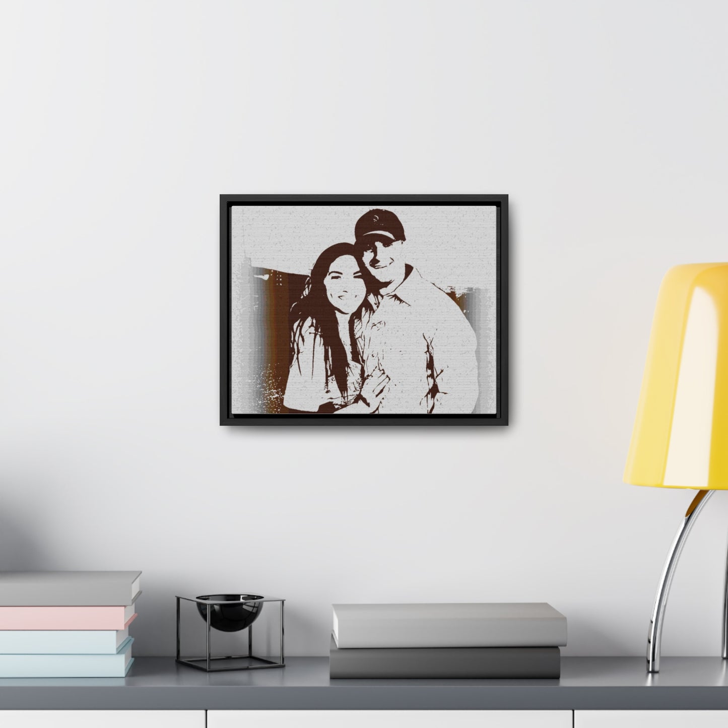 Gallery Canvas Wraps, Horizontal Frame ... "The Best Of Friends" ... Original Works ... December 2023 ... Central Idaho, USA.