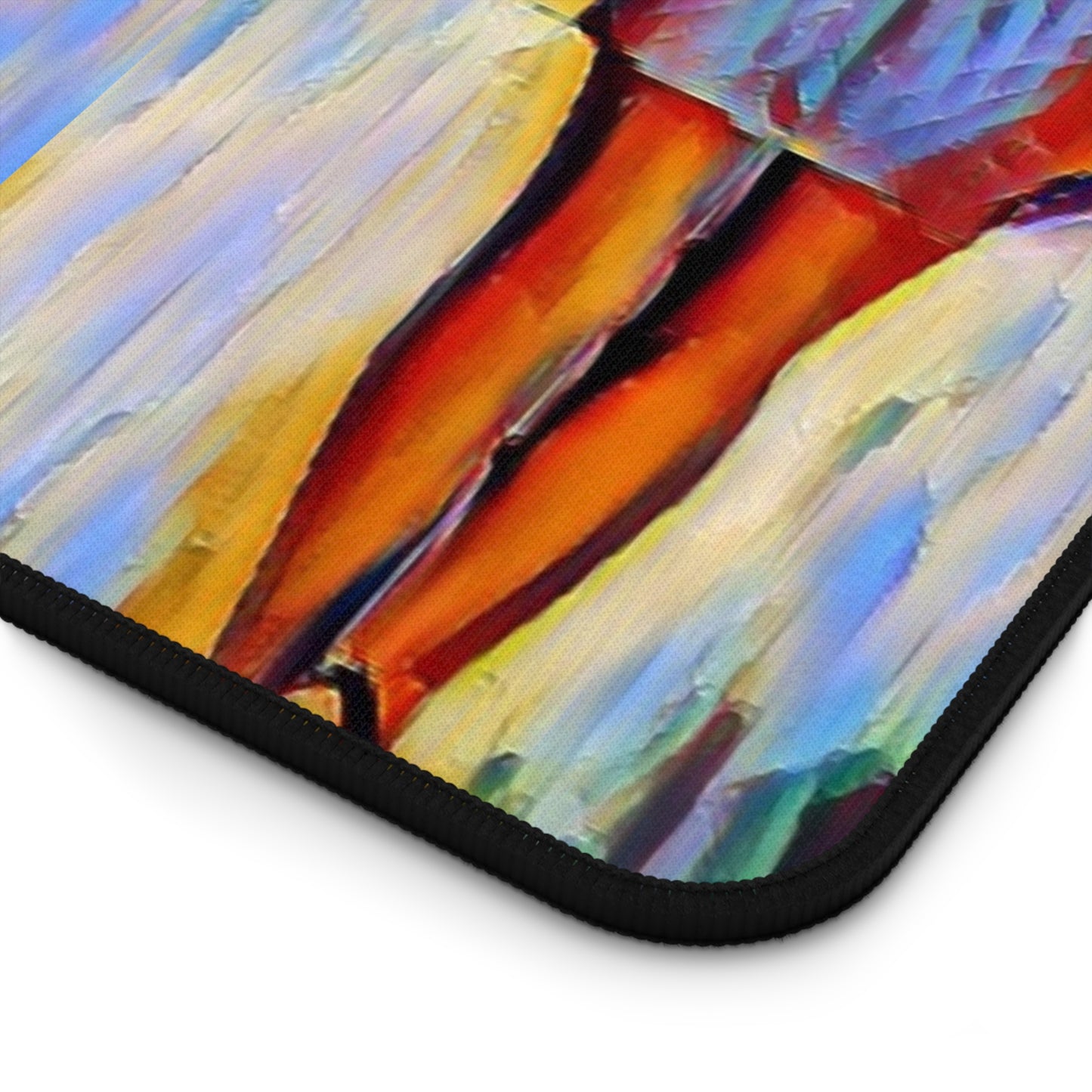 Desk Mat ... I'll Walk 'A-Hundred-Miles' In Stilettos ... Original Works ... June 2023. Central Idaho, USA ...