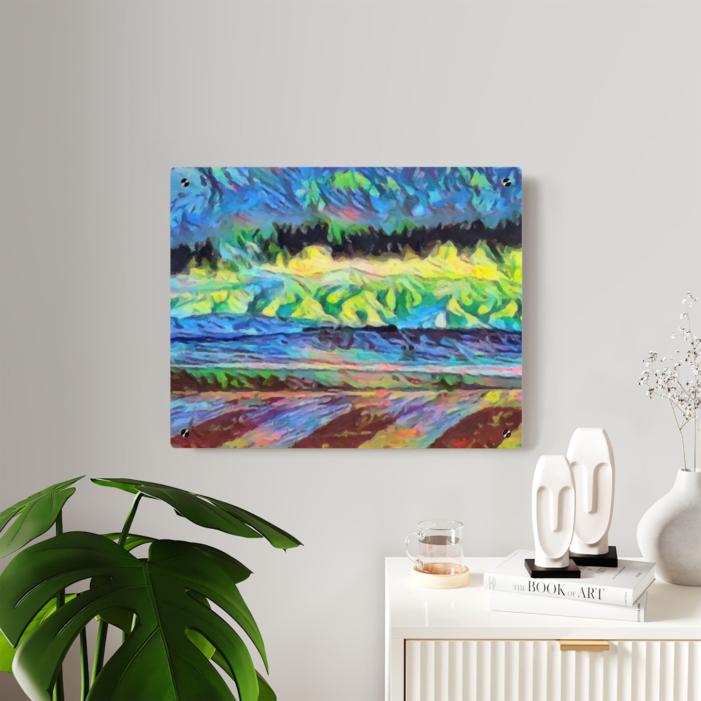 Acrylic Wall Art Panels ... On-The-Prairie .. "The Storm Is Brewing" ... Central Idaho: November 2023 ... Original Works ...