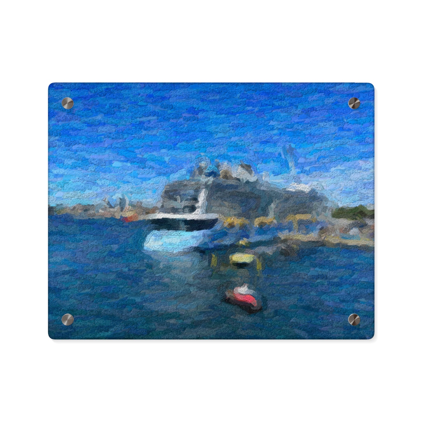 Acrylic Wall Art Panels... Into Vancouver Harbor We Arrive: Celebrity Edge-Cruise ... Vancouver, British Columbia ... June 2024 ... Original Works