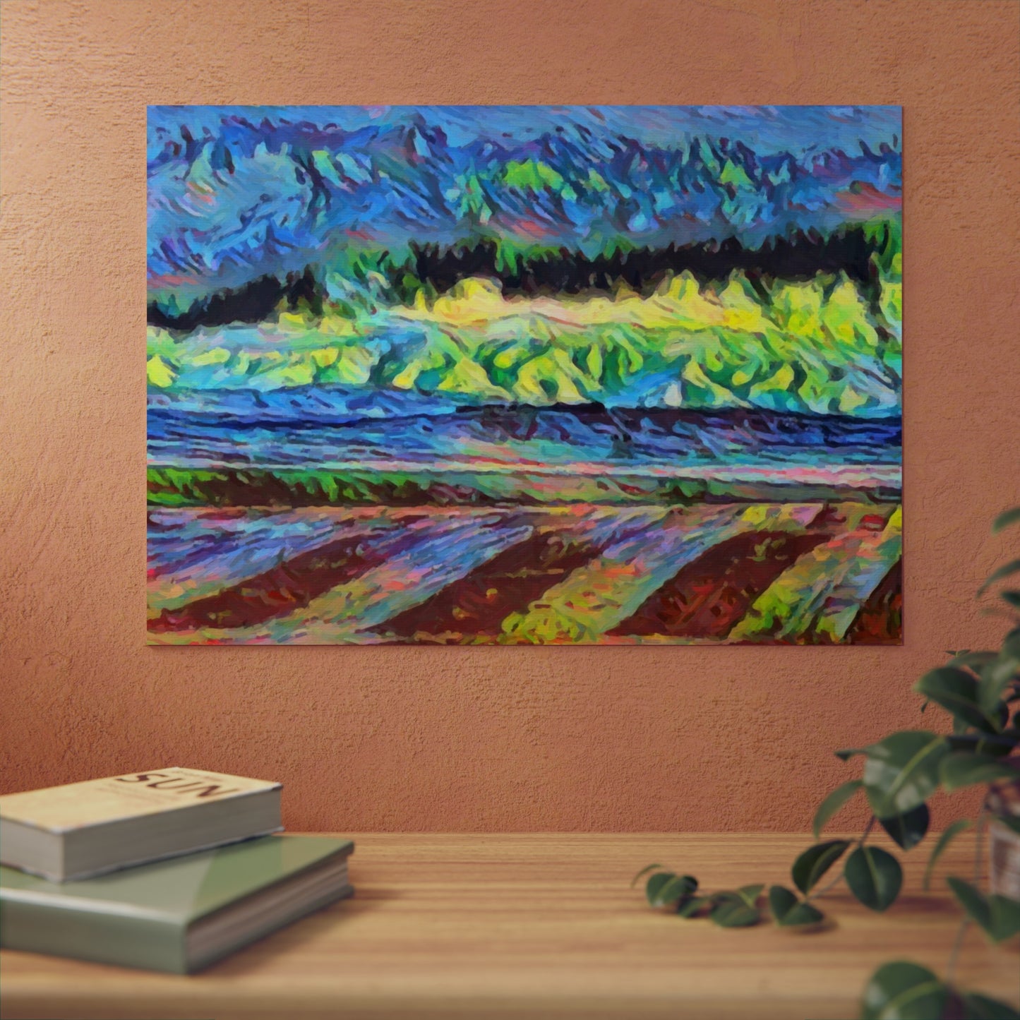 Aluminum Composite Panels ... On-The-Prairie .. "The Storm Is Brewing" ... Central Idaho: November 2023 ... Original Works ...
