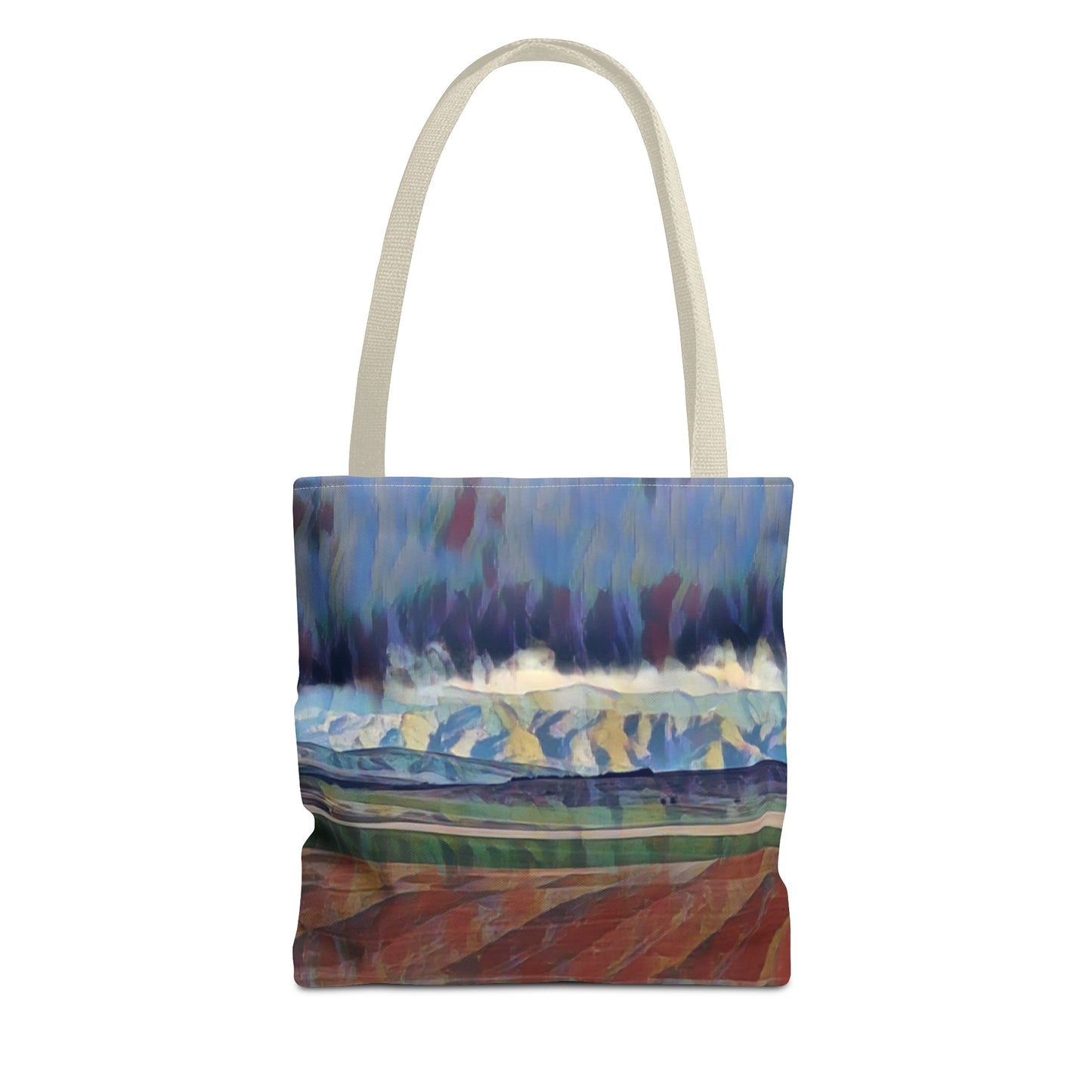 Tote Bag (AOP) ... On-The-Prairie .. "The Storm Is Brewing" ... Central Idaho: November 2023 ... Original Works ...