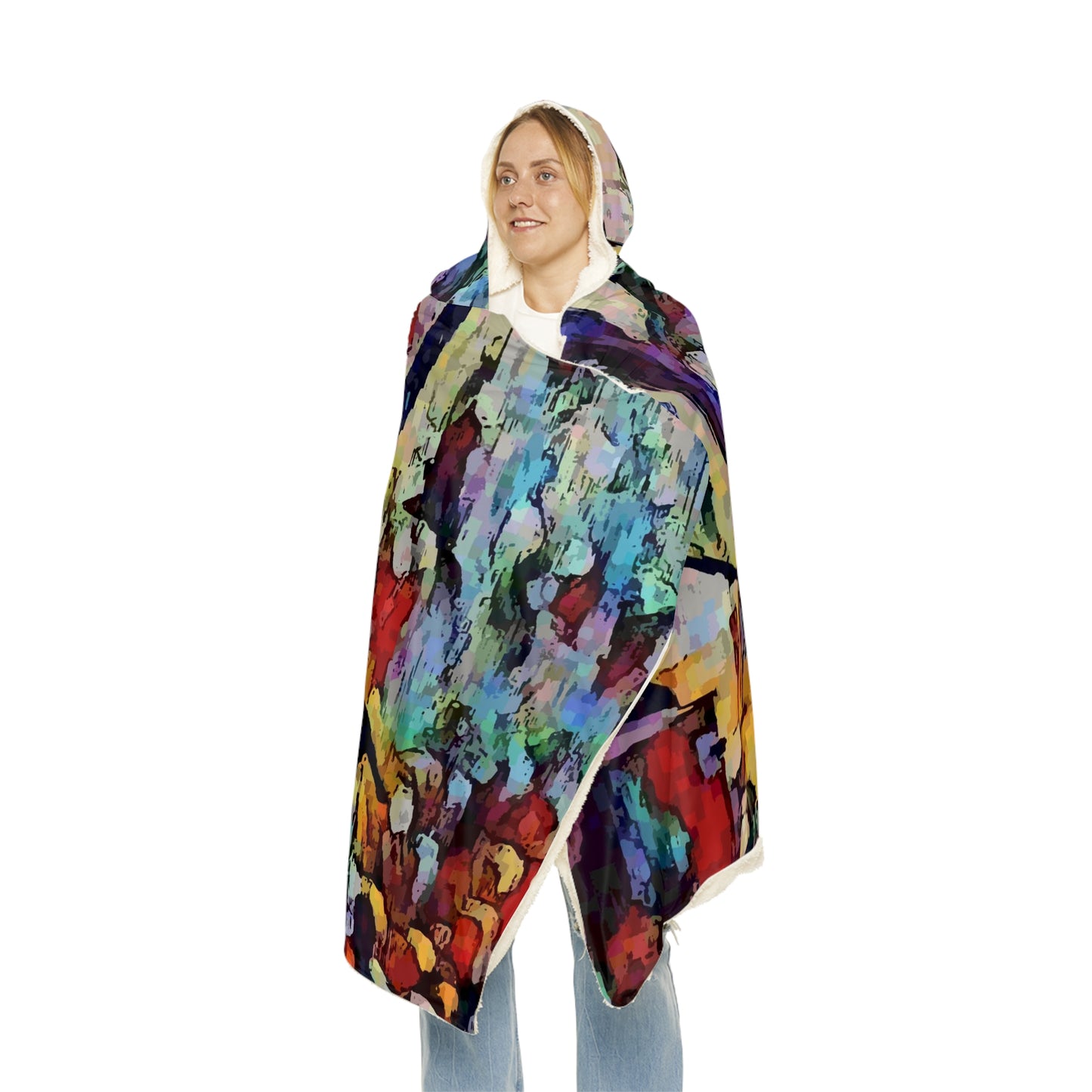 Snuggle Blanket ... "You Know This Space Is Getting Hot" .... Johnny-Slayer-Mayer 'Axeing-It' ... Dead & Company... Summer 2023 ... Original Works ...