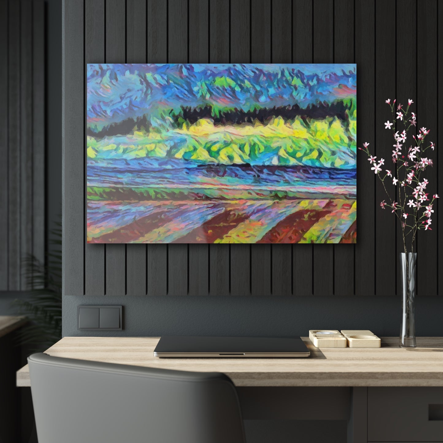 Acrylic Prints ... On-The-Prairie .. "The Storm Is Brewing" ... Central Idaho: November 2023 ... Original Works ...