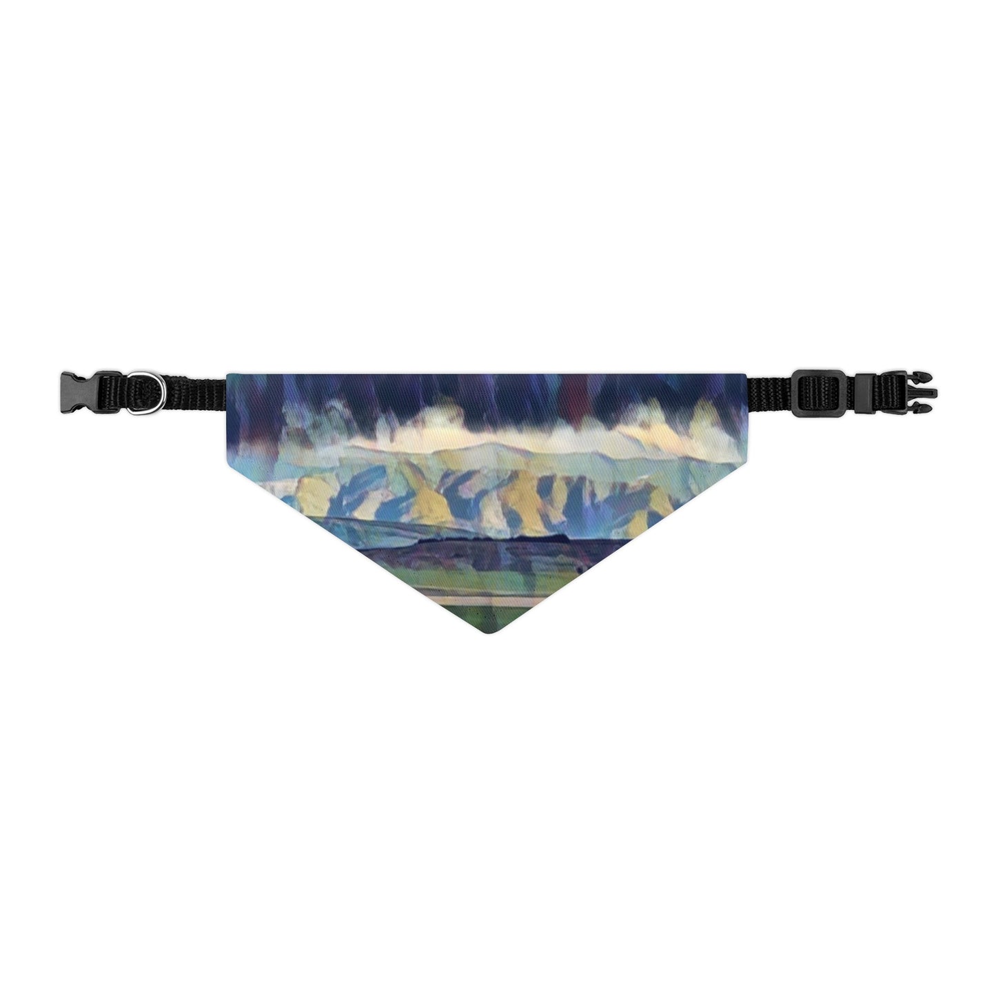 Pet Bandana Collar ... On-The-Prairie .. "The Storm Is Brewing" ... Central Idaho: November 2023 ... Original Works  ...