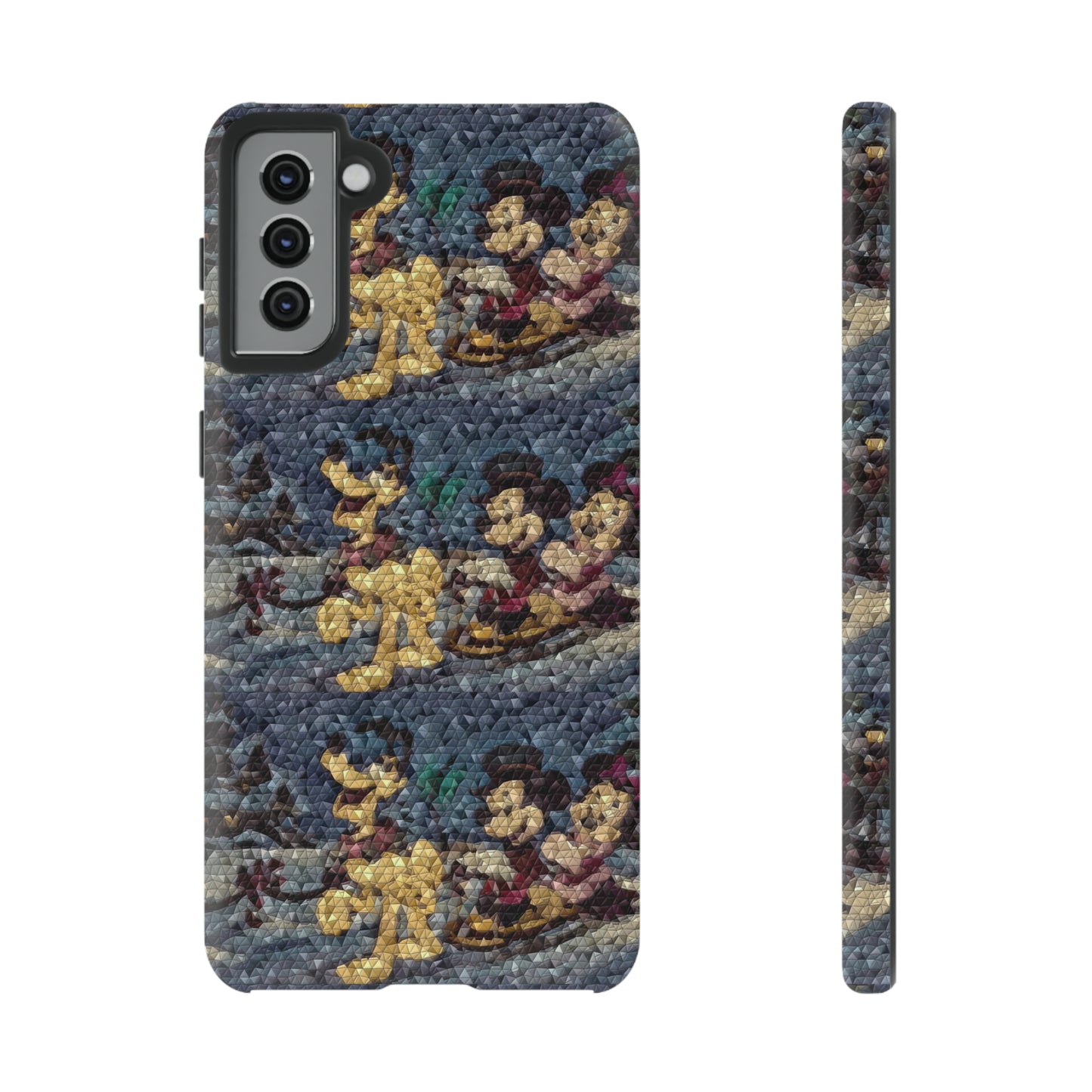 Tough Cases ... Mickey_N_Minnie Mouse & Pluto ... "A Winter Sleigh Ride" ... Original Works. Winter 2023 ...