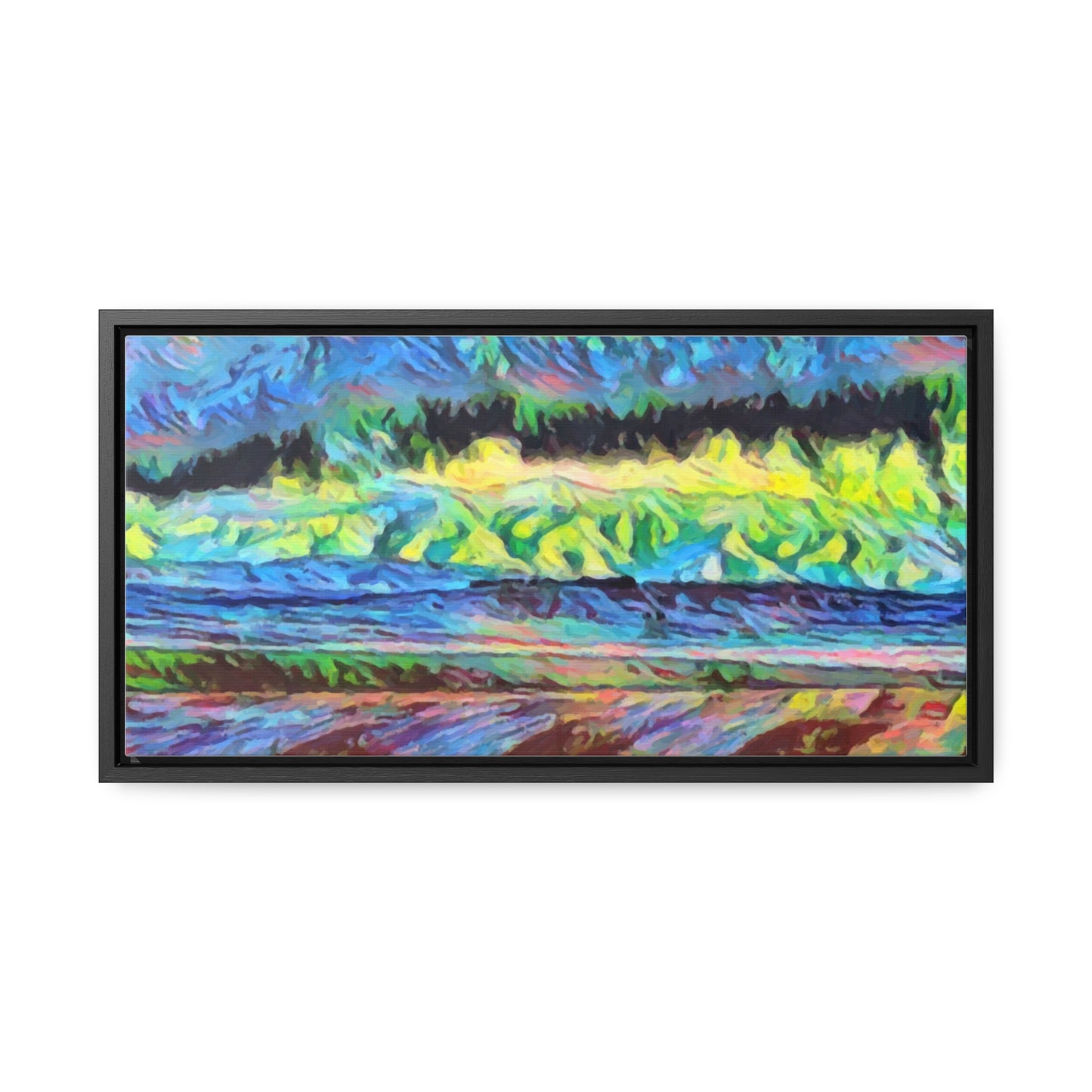 Gallery Canvas Wraps, Horizontal Frame ... On-The-Prairie .. "The Storm Is Brewing" ... Central Idaho: November 2023 ... Original Works ...