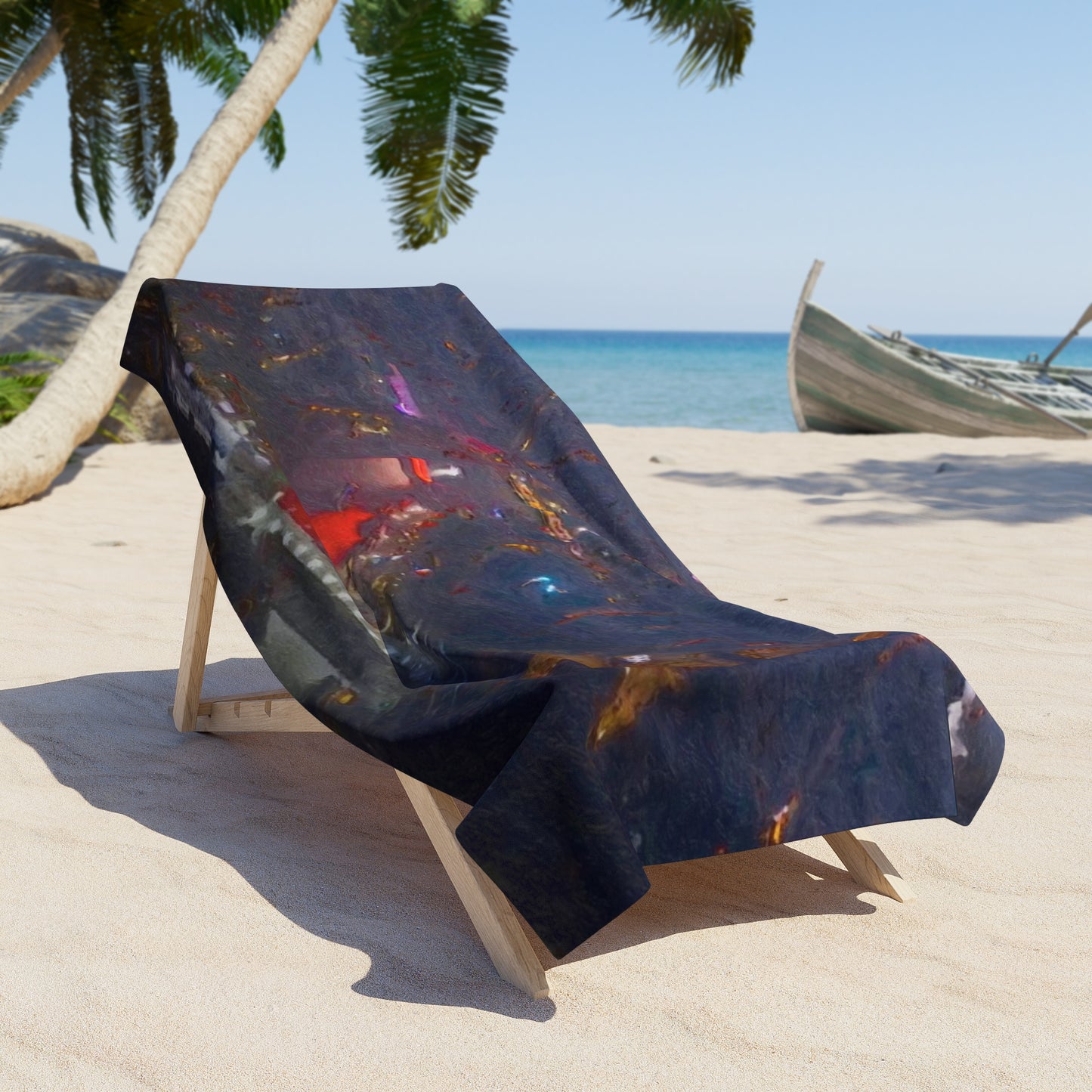 Beach Towel ... "Jeux Olympiques de Paris" ... Paris_2024 ... 'Cérémonies d'ouverture' ... Juliet 2024 ... Original Works ...