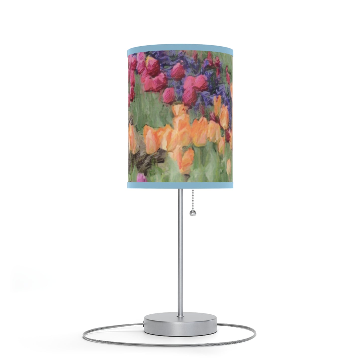Lamp on a Stand, US|CA plug ... Skagit Valley Tulips ... Skagit Valley, Washington ... Family Archives ... Original Works ... Circa 1980's ...