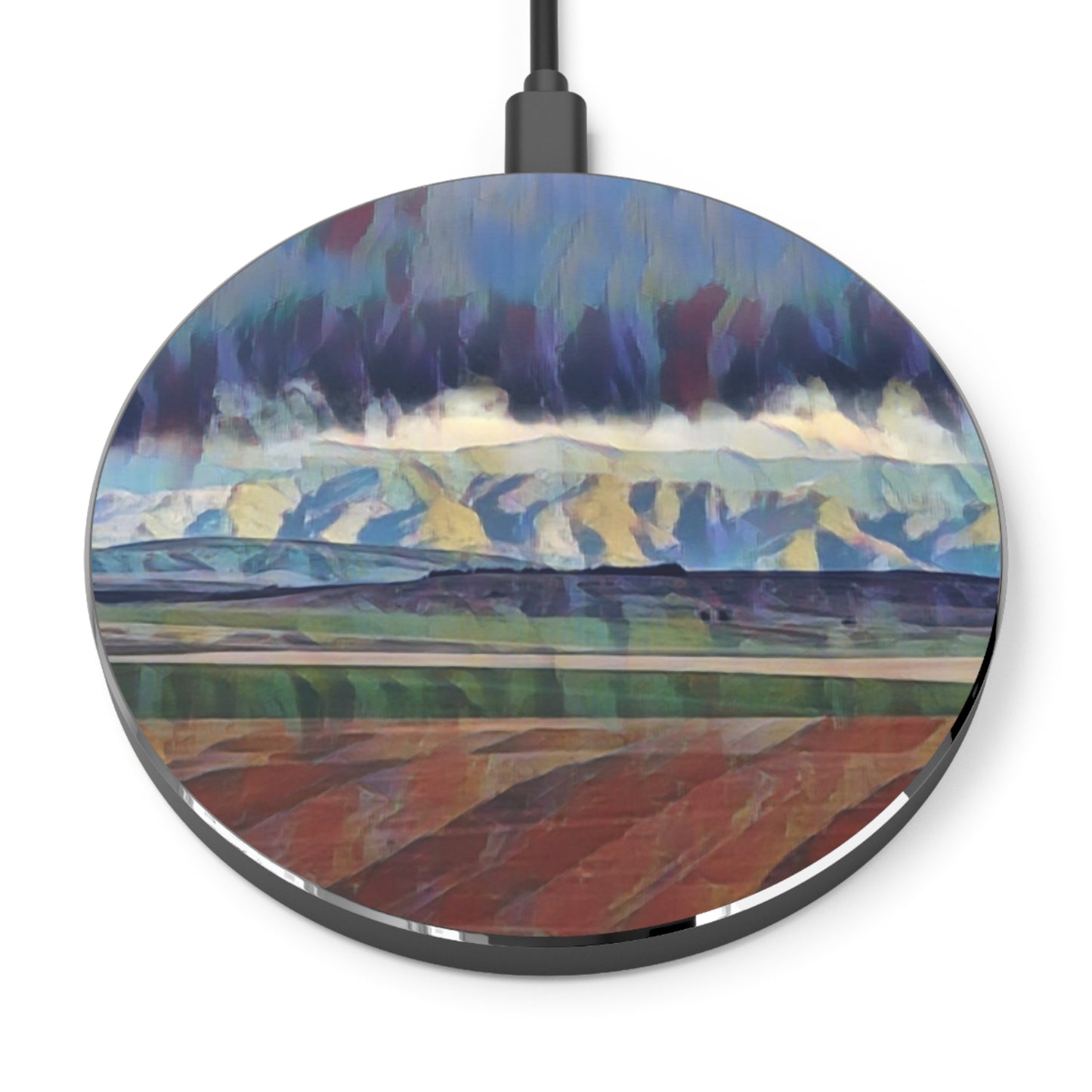 Wireless Charger ... On-The-Prairie .. "The Storm Is Brewing" ... Central Idaho: November 2023 ... Original Works  ...