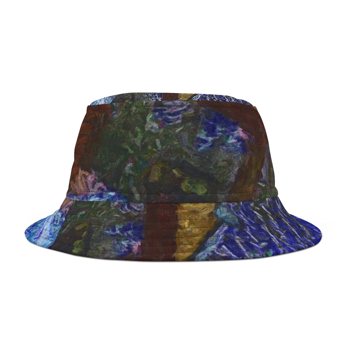 Bucket Hat (AOP) ... "Dreams Of Winter Magic & Majesty" .... As You Stay Cool Under The Summer Sun & Heat ... Original Works ... Central Idaho, USA.