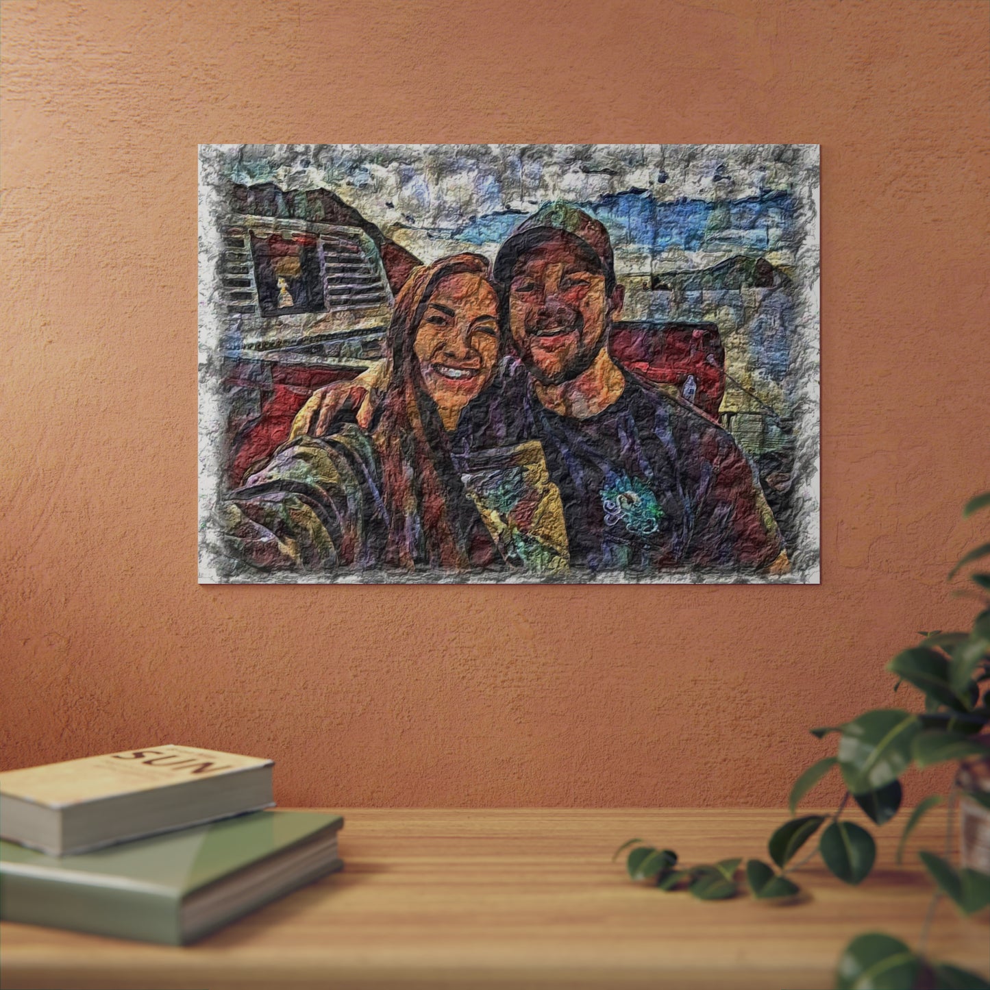 Aluminum Composite Panels ... "The Best Of Friends" ... Original Works ... December 2023 ... Central Idaho, USA.