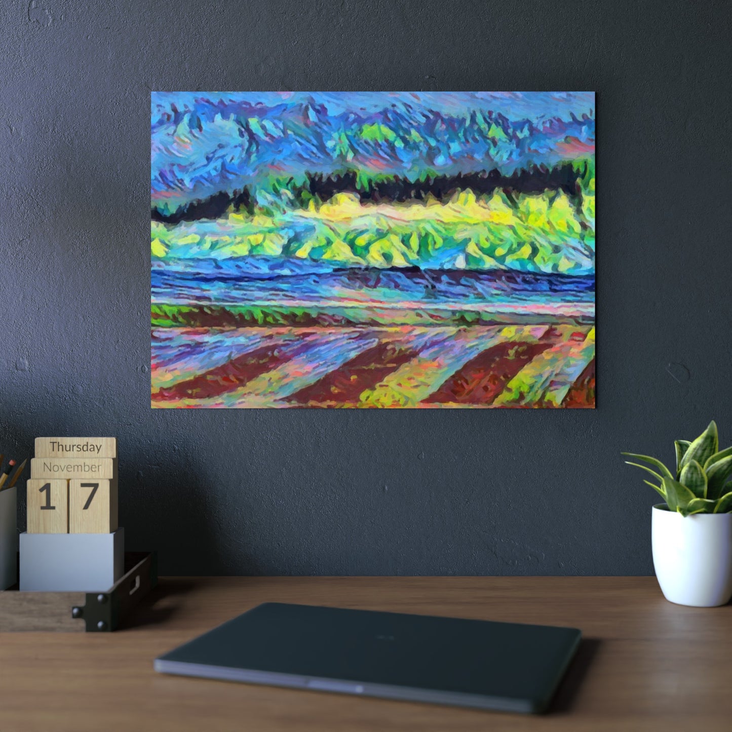 Aluminum Composite Panels ... On-The-Prairie .. "The Storm Is Brewing" ... Central Idaho: November 2023 ... Original Works ...