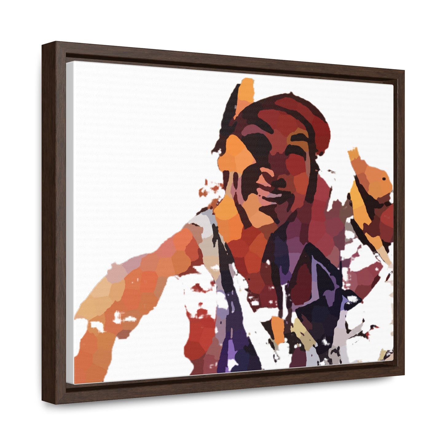 Gallery Canvas Wraps, Horizontal Frame ... "The Best Of Friends" ... Original Works ... December 2023 ... Central Idaho, USA.