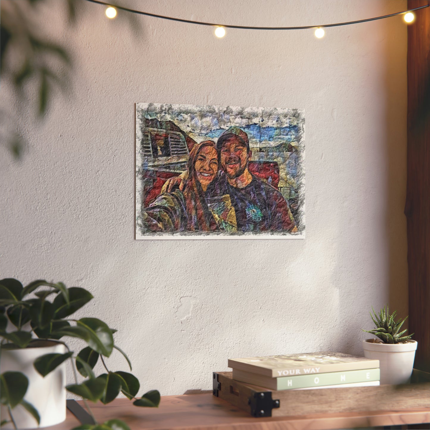 Aluminum Composite Panels ... "The Best Of Friends" ... Original Works ... December 2023 ... Central Idaho, USA.