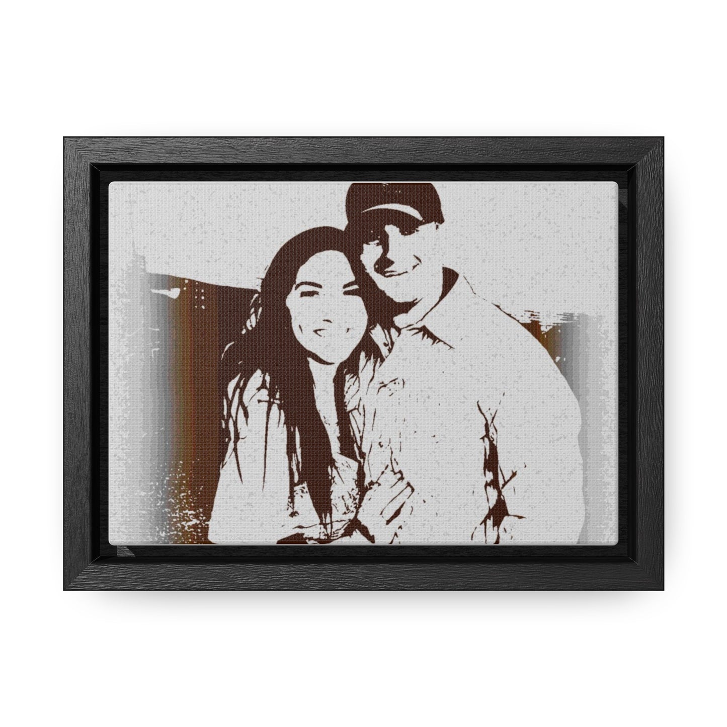 Gallery Canvas Wraps, Horizontal Frame ... "The Best Of Friends" ... Original Works ... December 2023 ... Central Idaho, USA.