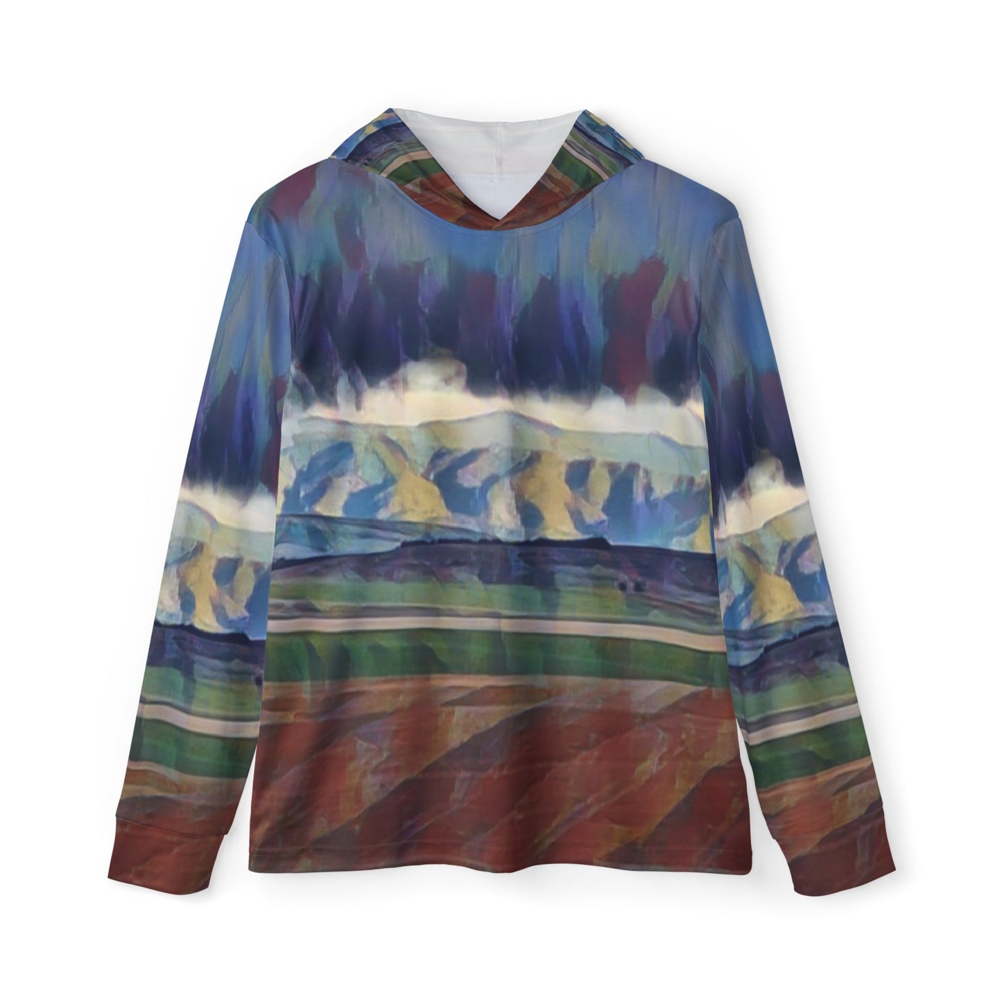 Men's Sports Warmup Hoodie (AOP) ... On-The-Prairie .. "The Storm Is Brewing" ... Central Idaho: November 2023 ... Original Works ...