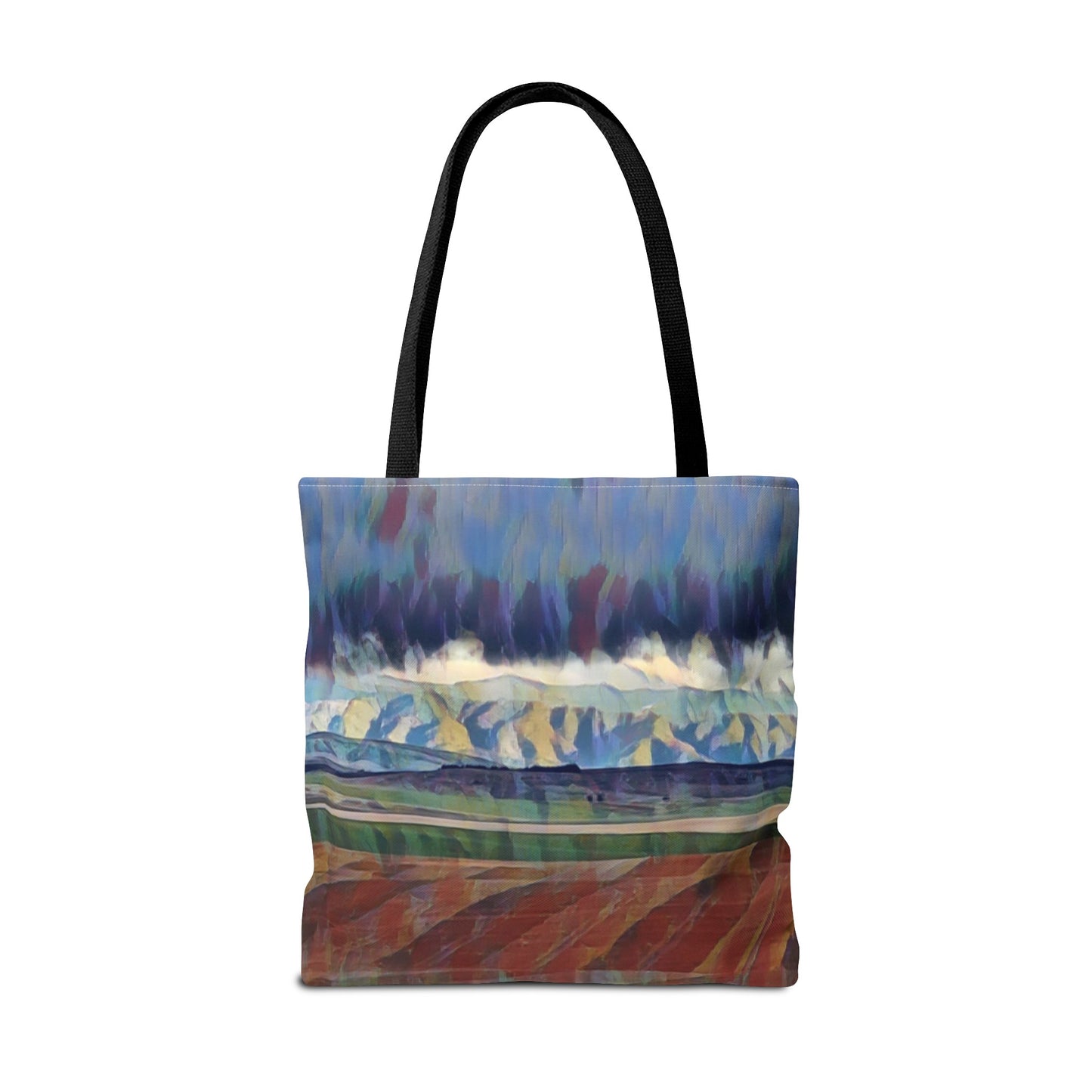 Tote Bag (AOP) ... On-The-Prairie .. "The Storm Is Brewing" ... Central Idaho: November 2023 ... Original Works ...