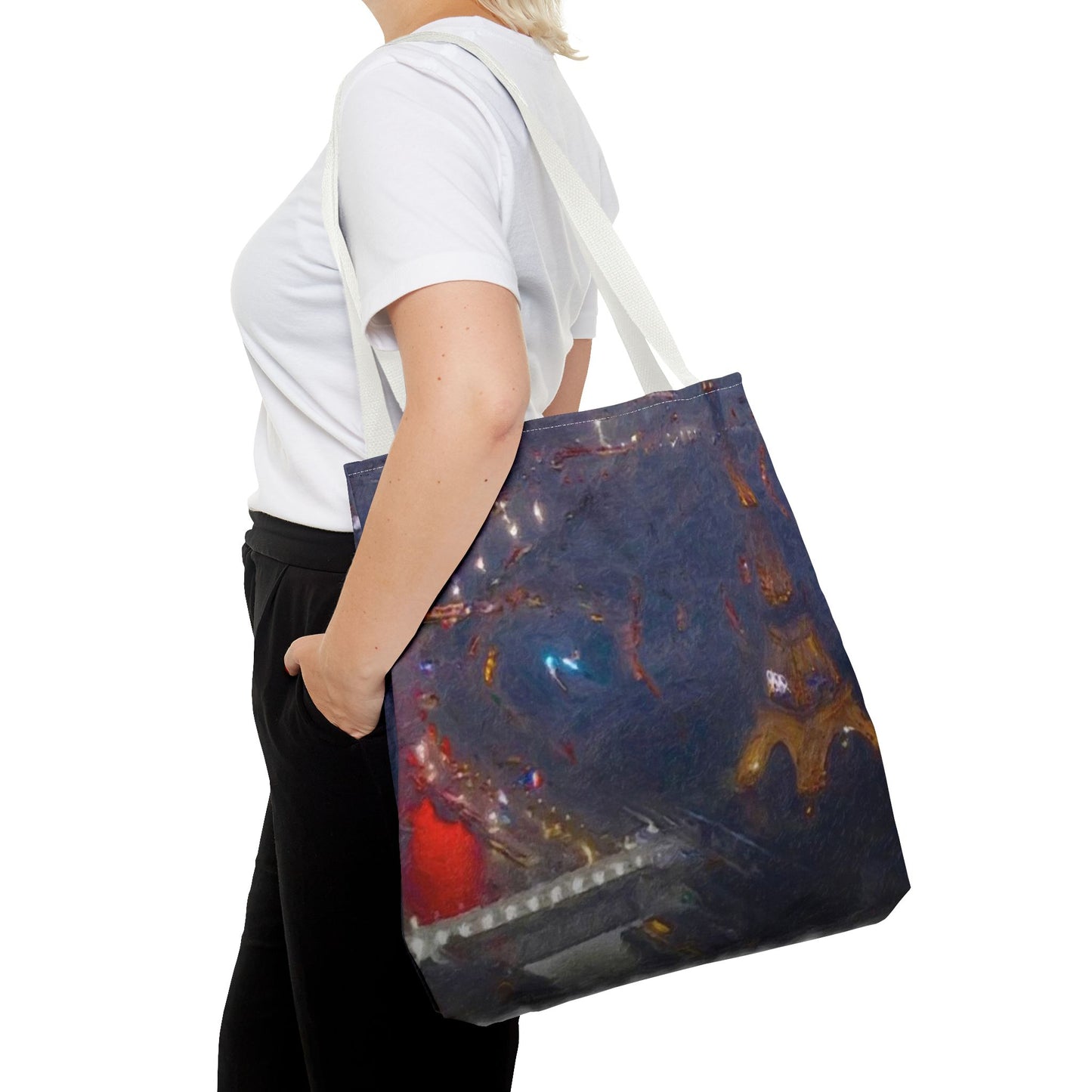 Tote Bag (AOP) ... "Jeux Olympiques de Paris" ... Paris_2024 ... 'Cérémonies d'ouverture' ... Juliet 2024 ... Original Works ...