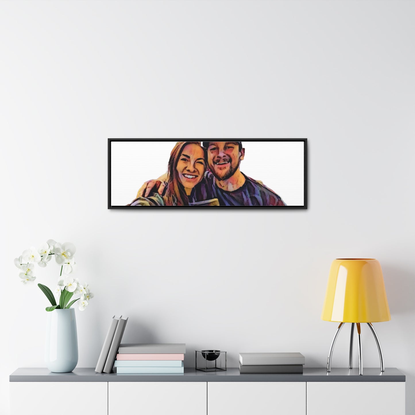 Gallery Canvas Wraps, Horizontal Frame ... "The Best Of Friends" ... Original Works ... December 2023 ... Central Idaho, USA.