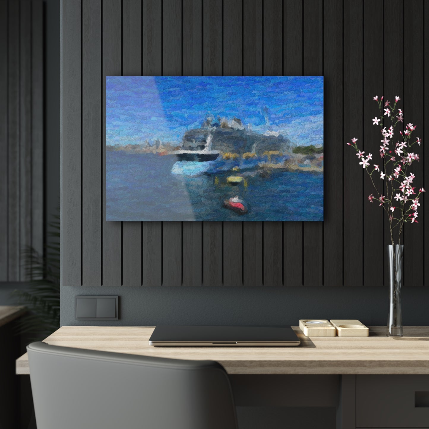 Acrylic Prints ... Into Vancouver Harbor We Arrive: Celebrity Edge-Cruise ... Vancouver, British Columbia ... June 2024 ... Original Works