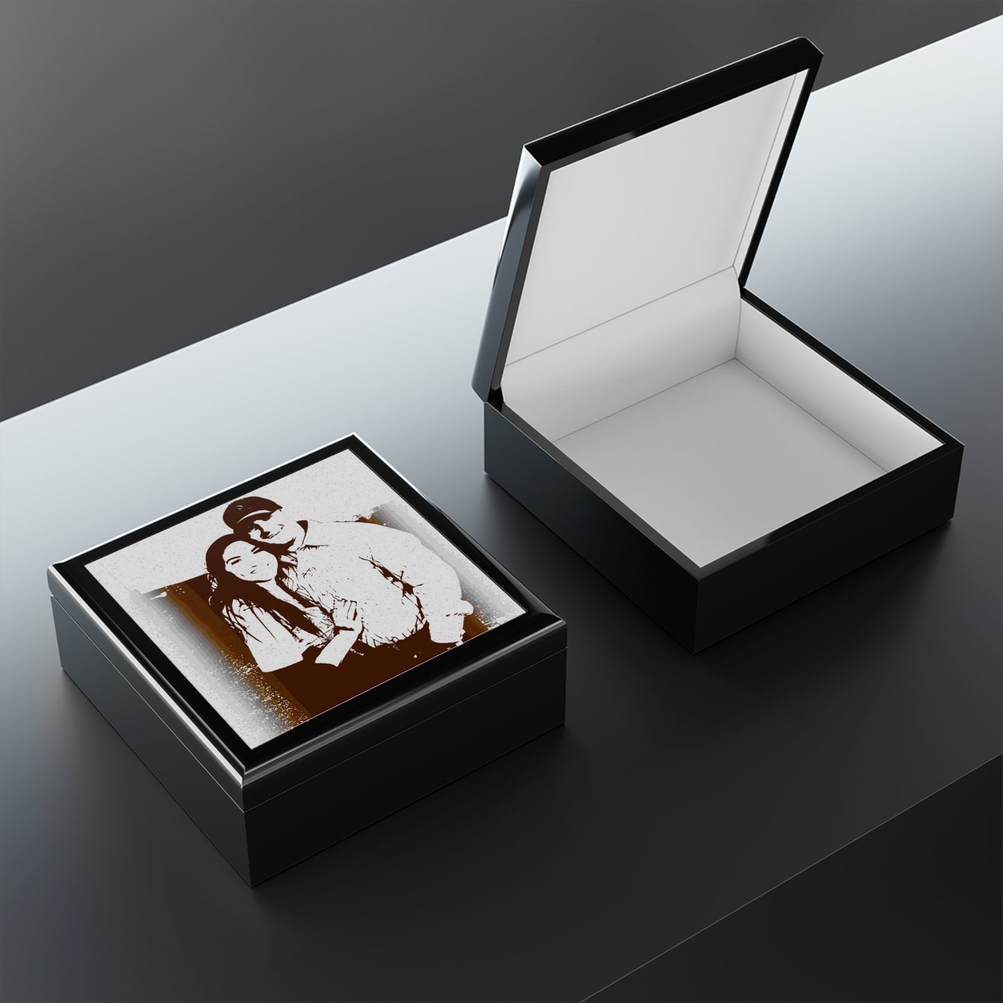 Jewelry Box ... "The Best Of Friends" ... Original Works ... December 2023 ... Central Idaho, USA.