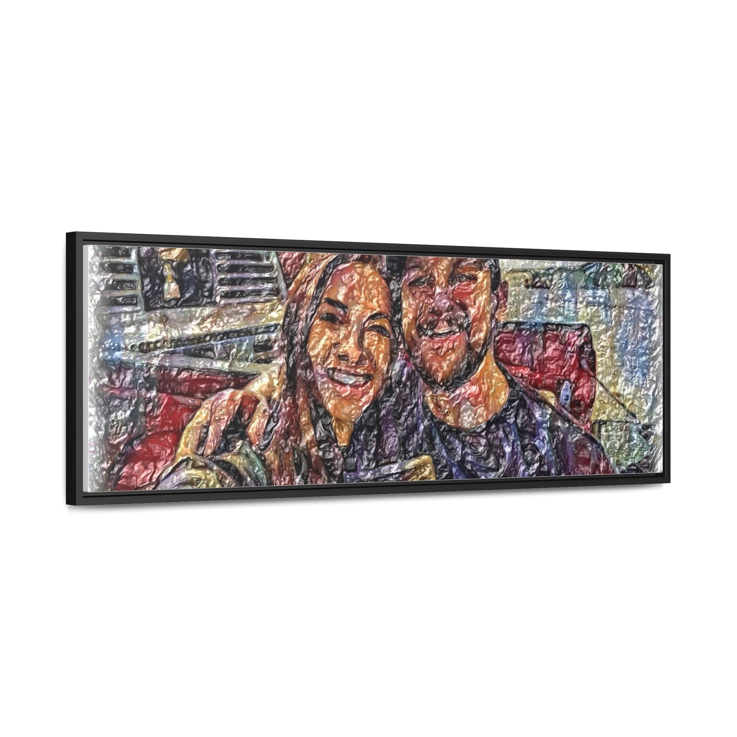 Gallery Canvas Wraps, Horizontal Frame ... "The Best Of Friends" ... Original Works ... December 2023 ... Central Idaho, USA.