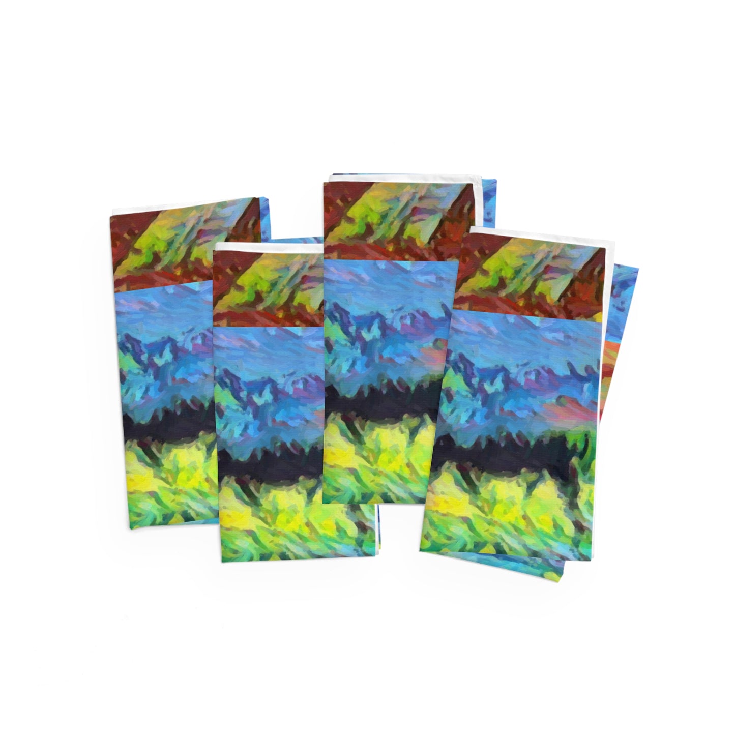 Napkins ... On-The-Prairie .. "The Storm Is Brewing" ... Central Idaho: November 2023 ... Original Works ...