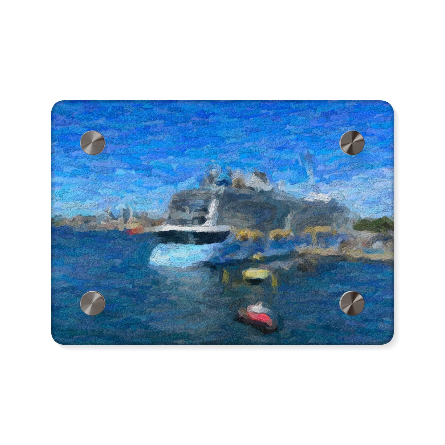 Acrylic Wall Art Panels... Into Vancouver Harbor We Arrive: Celebrity Edge-Cruise ... Vancouver, British Columbia ... June 2024 ... Original Works