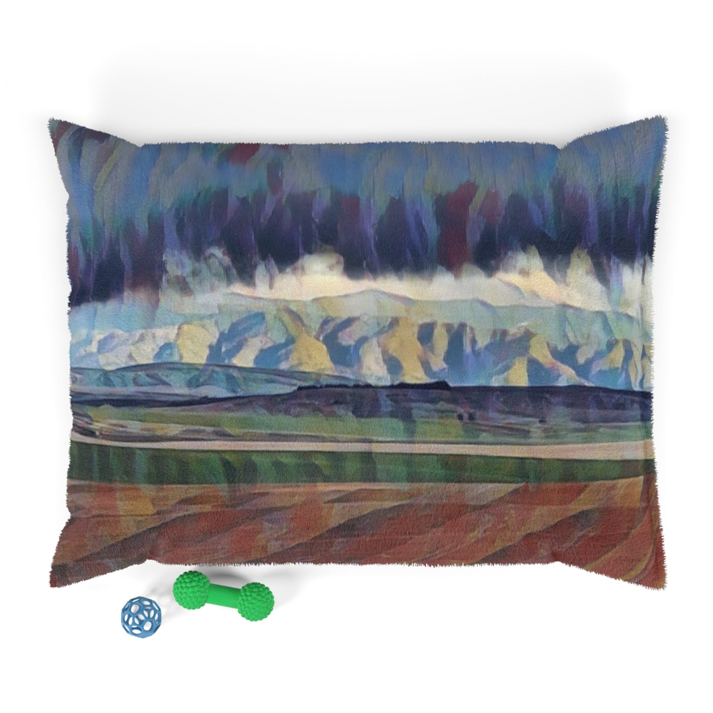 Pet Bed ... On-The-Prairie .. "The Storm Is Brewing" ... Central Idaho: November 2023 ... Original Works  ...