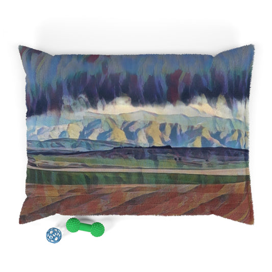 Pet Bed ... On-The-Prairie .. "The Storm Is Brewing" ... Central Idaho: November 2023 ... Original Works  ...