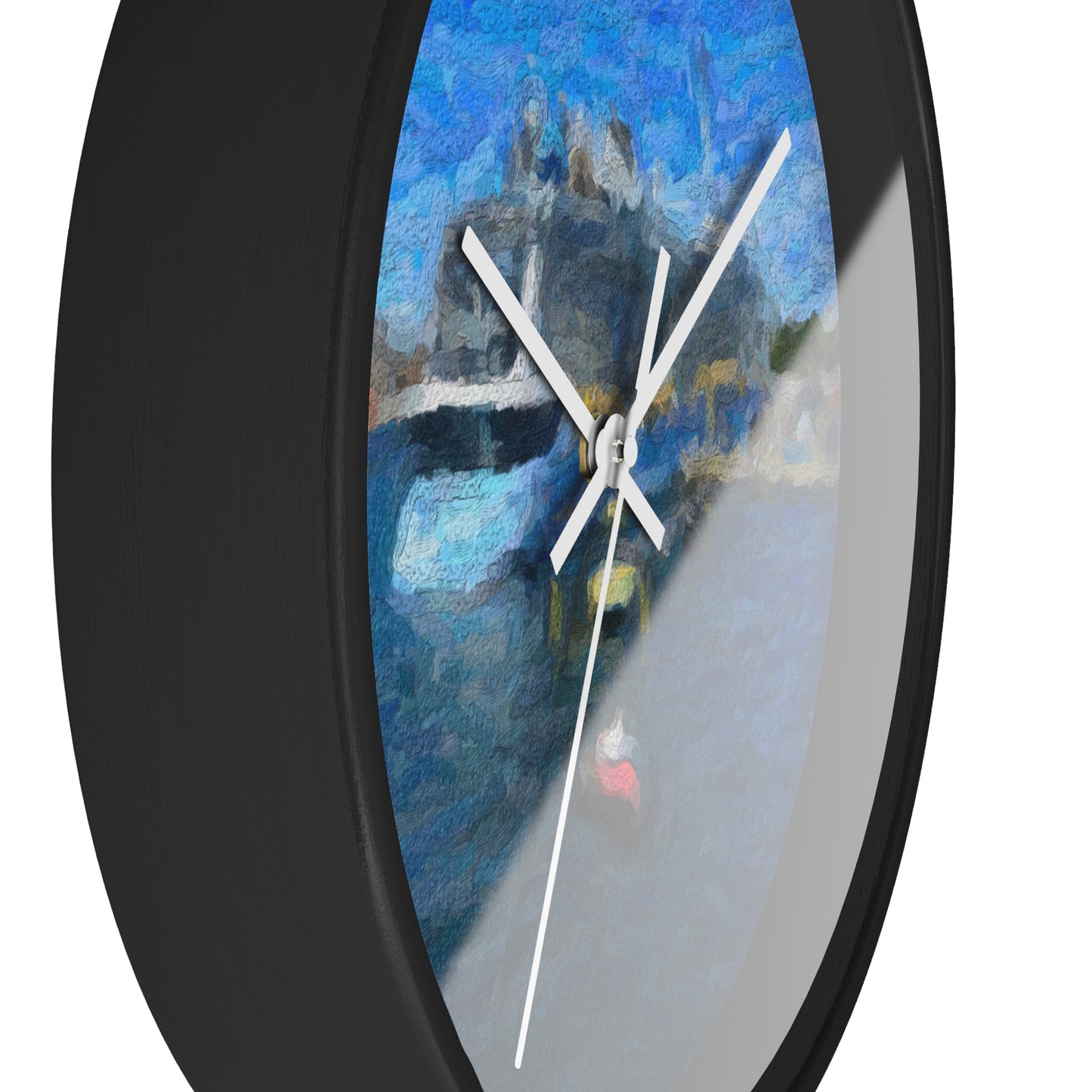 Wall Clock ... Into Vancouver Harbor We Arrive: Celebrity Edge-Cruise ... Vancouver, British Columbia ... June 2024 ... Original Works