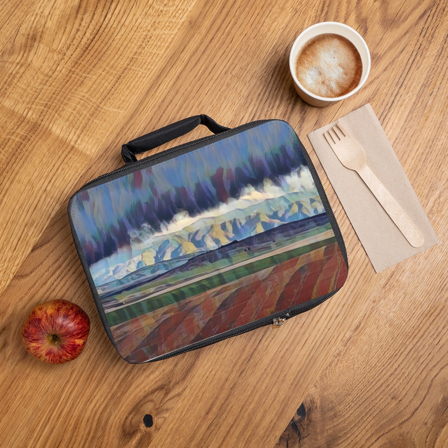 Lunch Bag ... On-The-Prairie .. "The Storm Is Brewing" ... Central Idaho: November 2023 ... Original Works ...