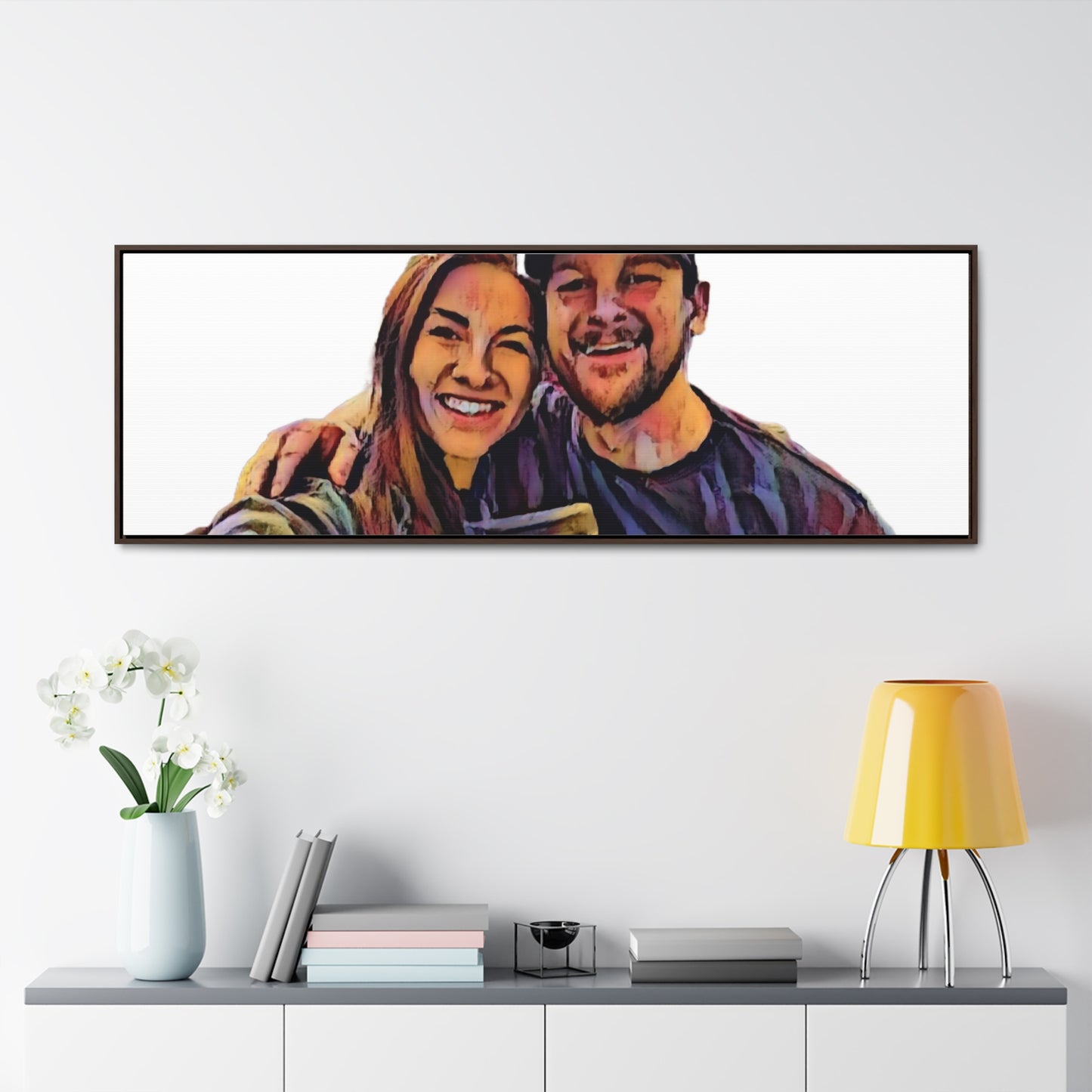 Gallery Canvas Wraps, Horizontal Frame ... "The Best Of Friends" ... Original Works ... December 2023 ... Central Idaho, USA.