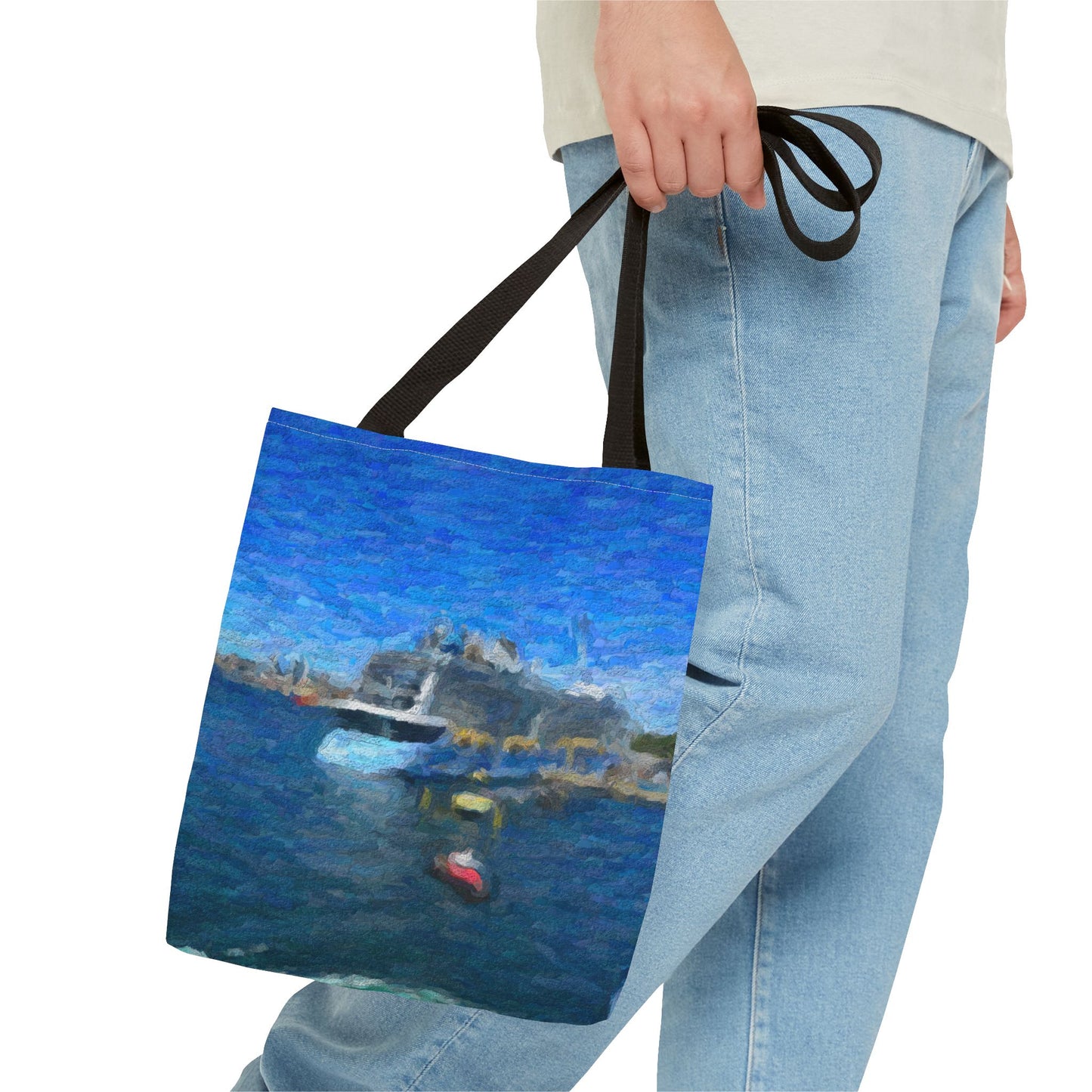 Tote Bag (AOP) ... Into Vancouver Harbor We Arrive: Celebrity Edge-Cruise ... Vancouver, British Columbia ... June 2024 ... Original Works