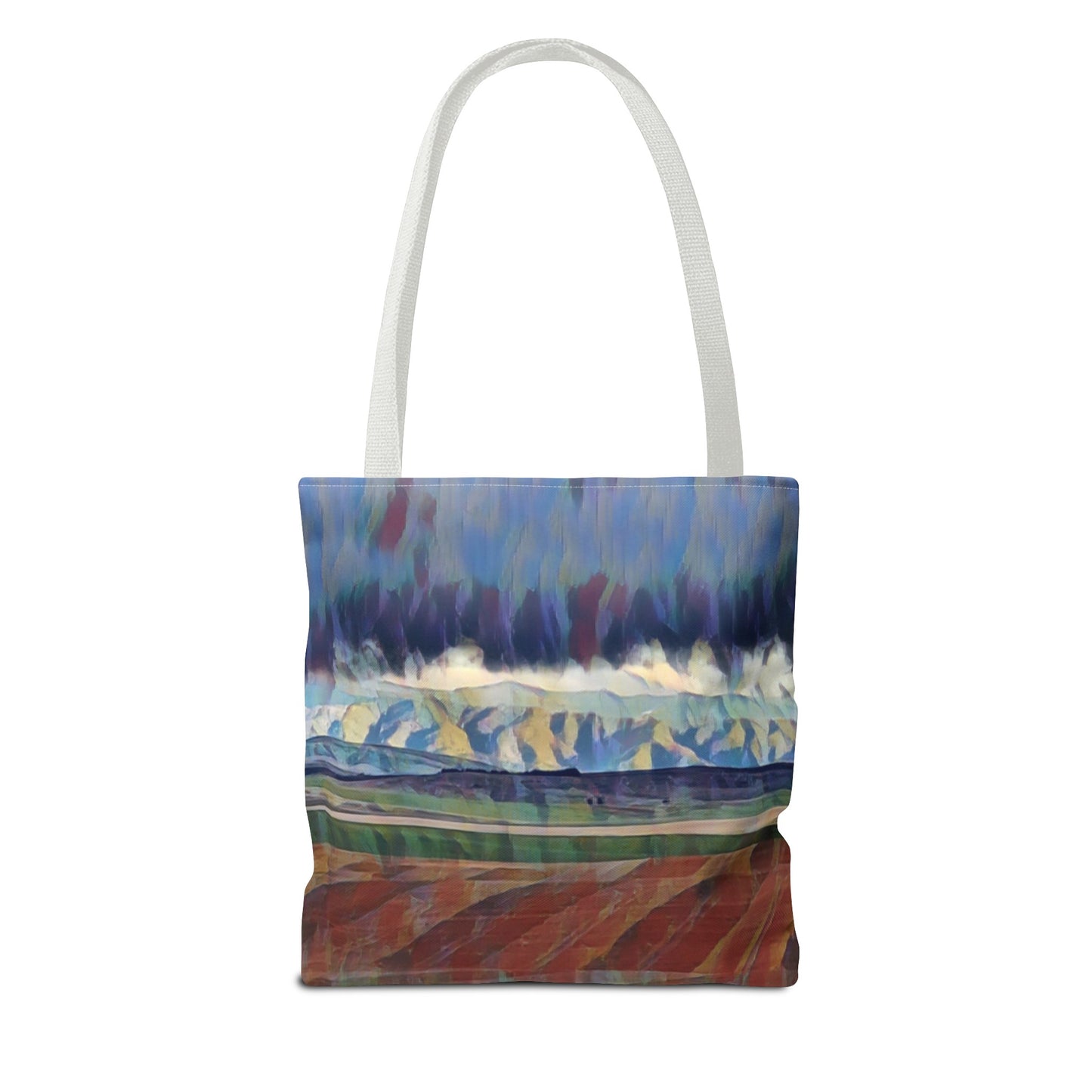 Tote Bag (AOP) ... On-The-Prairie .. "The Storm Is Brewing" ... Central Idaho: November 2023 ... Original Works ...