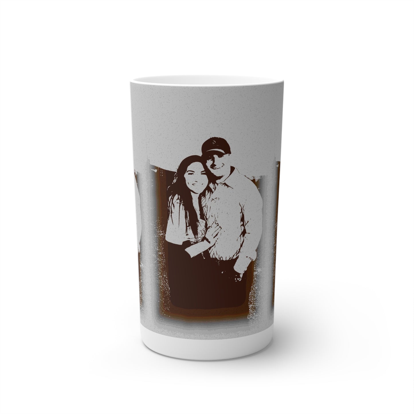 Conical Coffee Mugs (3oz, 8oz, 12oz) ... "The Best Of Friends" ... Original Works ... December 2023 ... Central Idaho, USA.