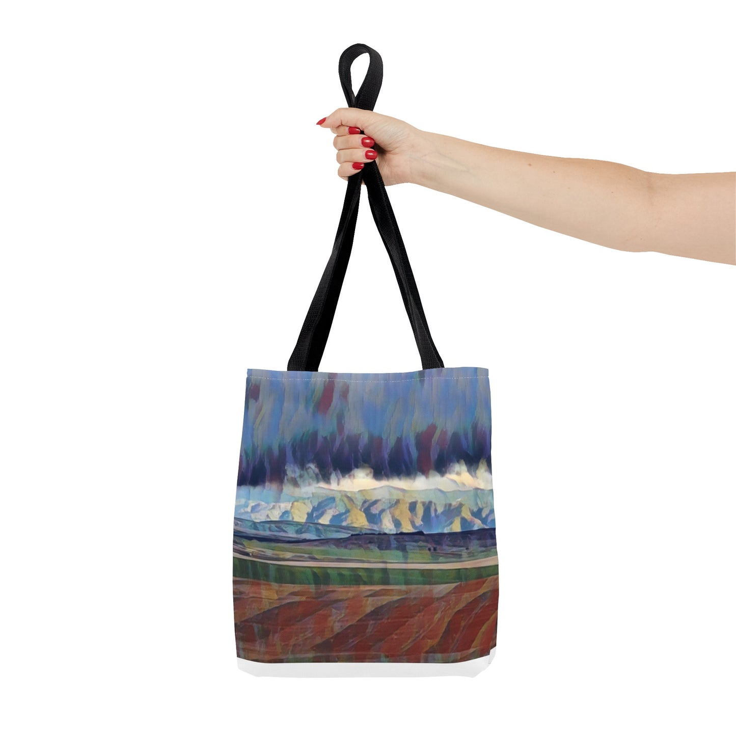 Tote Bag (AOP) ... On-The-Prairie .. "The Storm Is Brewing" ... Central Idaho: November 2023 ... Original Works ...