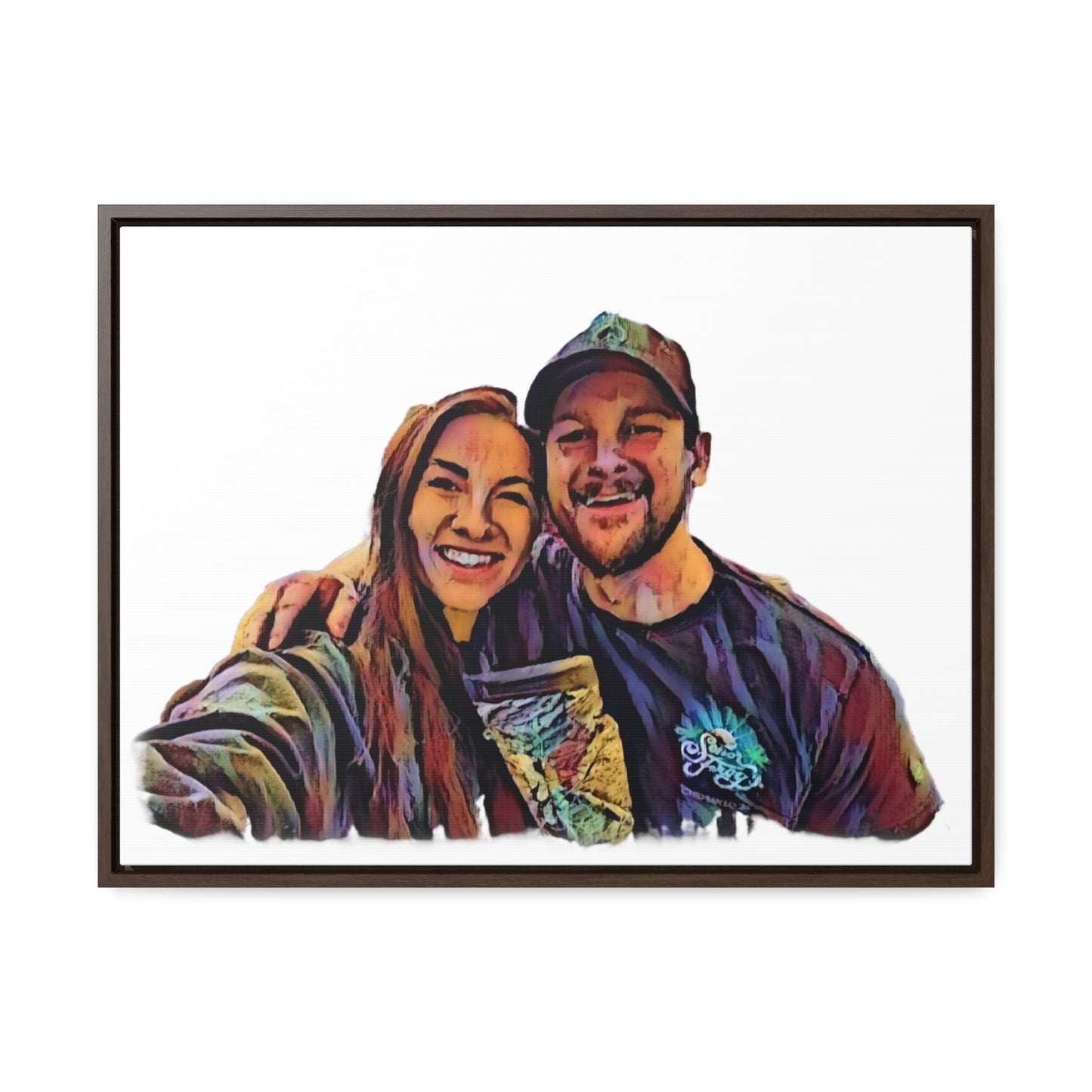 Gallery Canvas Wraps, Horizontal Frame ... "The Best Of Friends" ... Original Works ... December 2023 ... Central Idaho, USA.