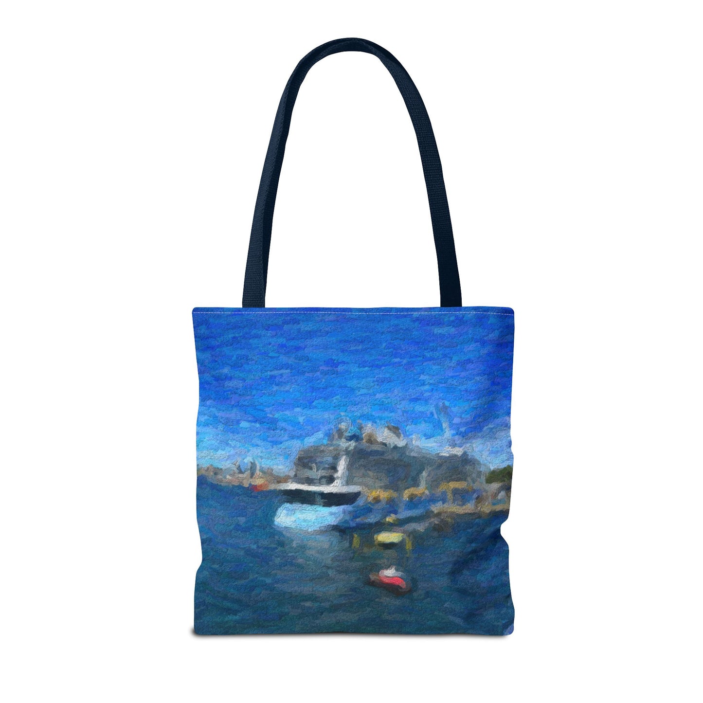 Tote Bag (AOP) ... Into Vancouver Harbor We Arrive: Celebrity Edge-Cruise ... Vancouver, British Columbia ... June 2024 ... Original Works
