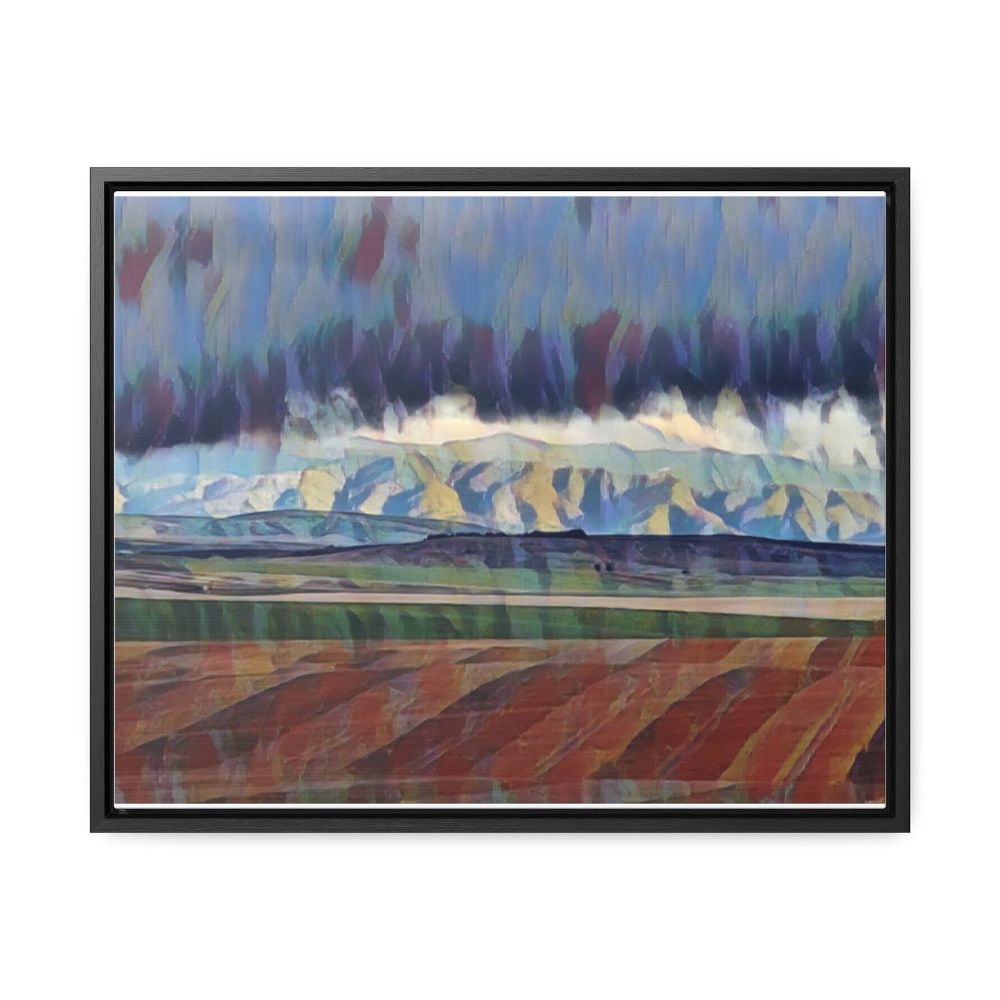 Gallery Canvas Wraps, Horizontal Frame ... On-The-Prairie .. "The Storm Is Brewing" ... Central Idaho: November 2023 ... Original Works ...